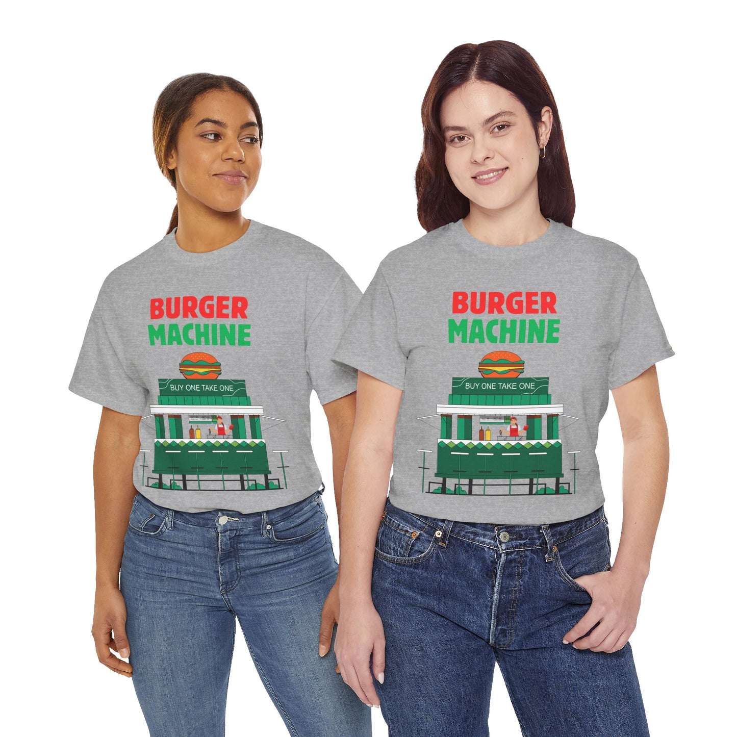 BURGER MACHINE - Filipino Food (Basic Tee)