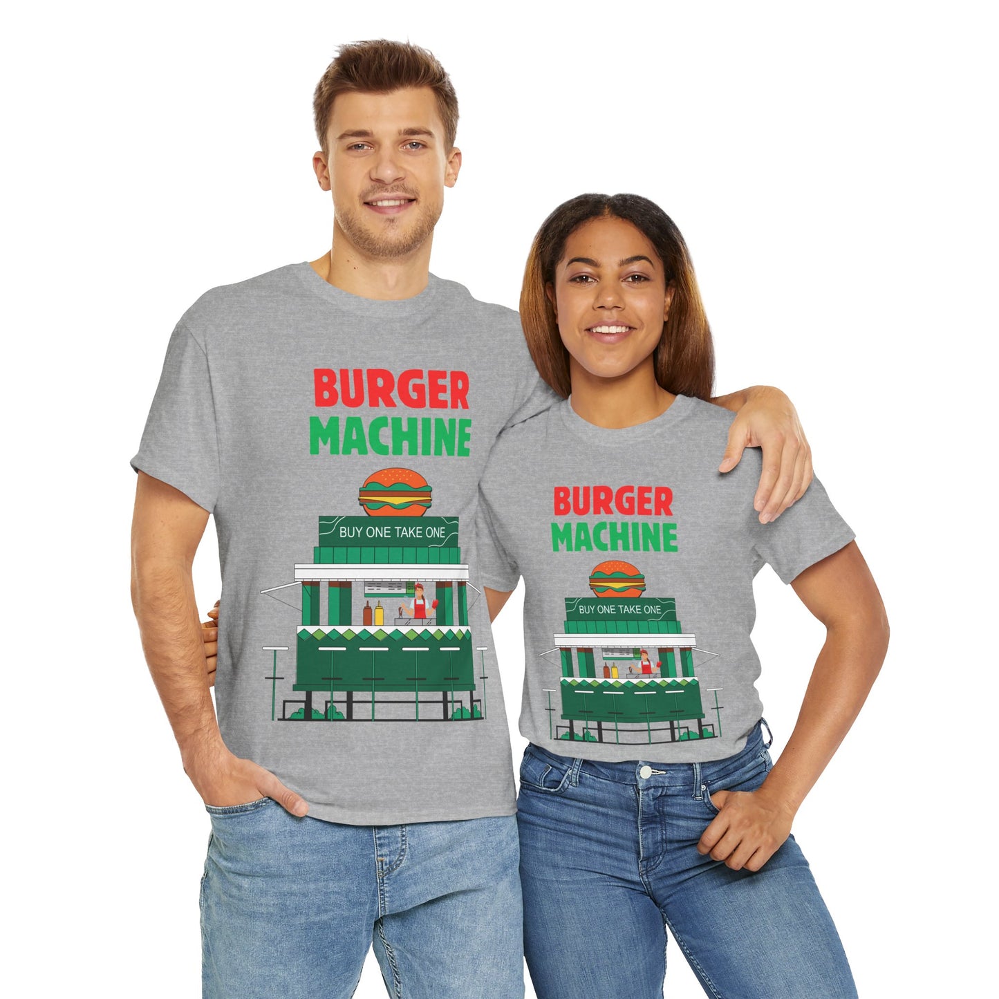 BURGER MACHINE - Filipino Food (Basic Tee)