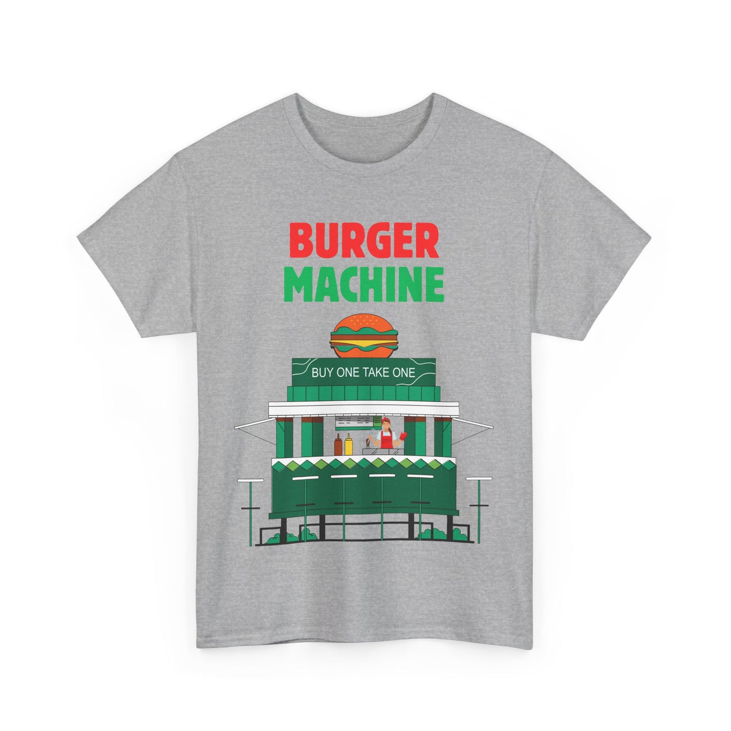 BURGER MACHINE - Filipino Food (Basic Tee)