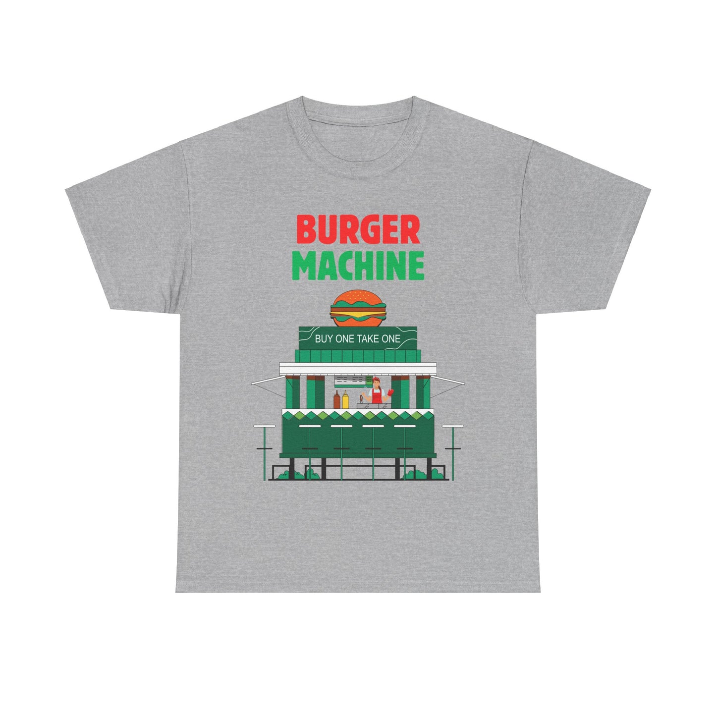 BURGER MACHINE - Filipino Food (Basic Tee)