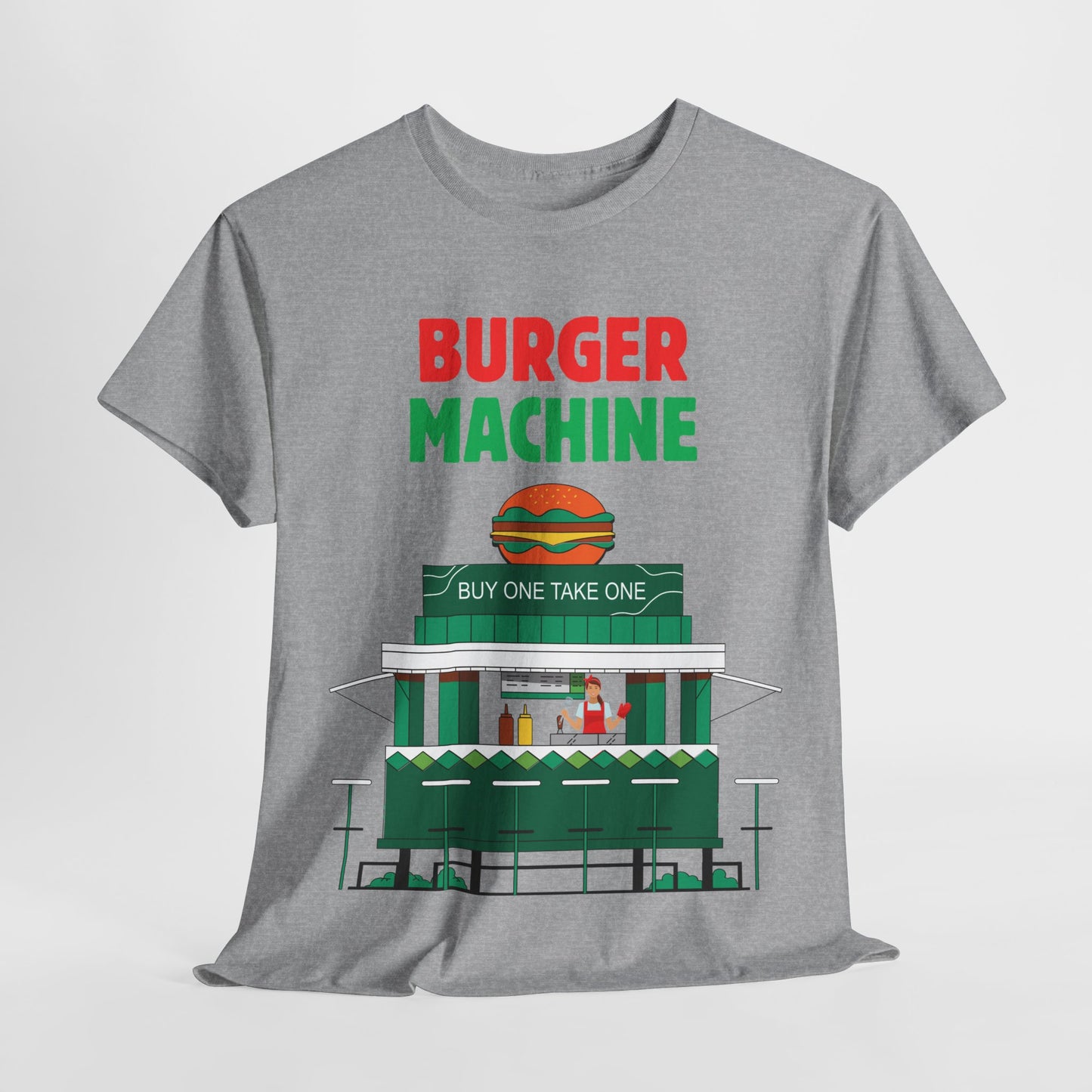 BURGER MACHINE - Filipino Food (Basic Tee)