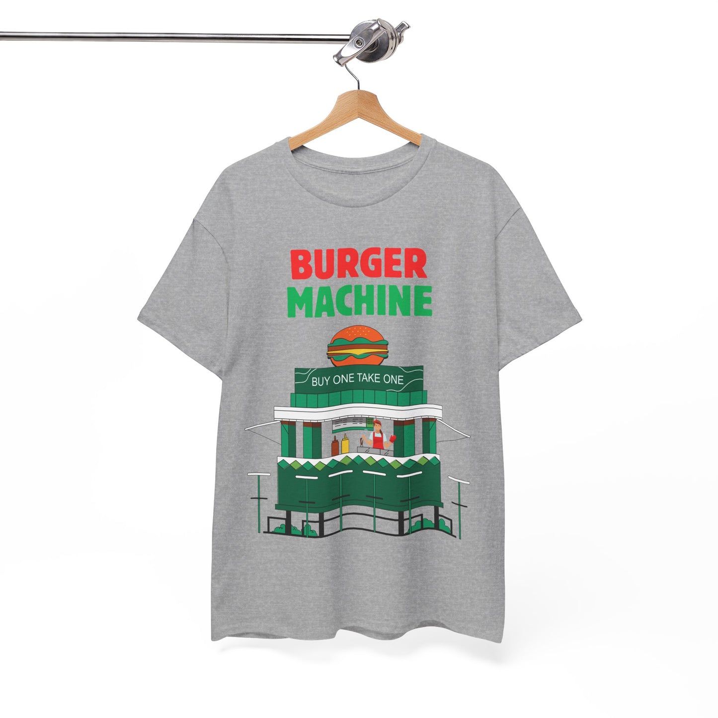 BURGER MACHINE - Filipino Food (Basic Tee)