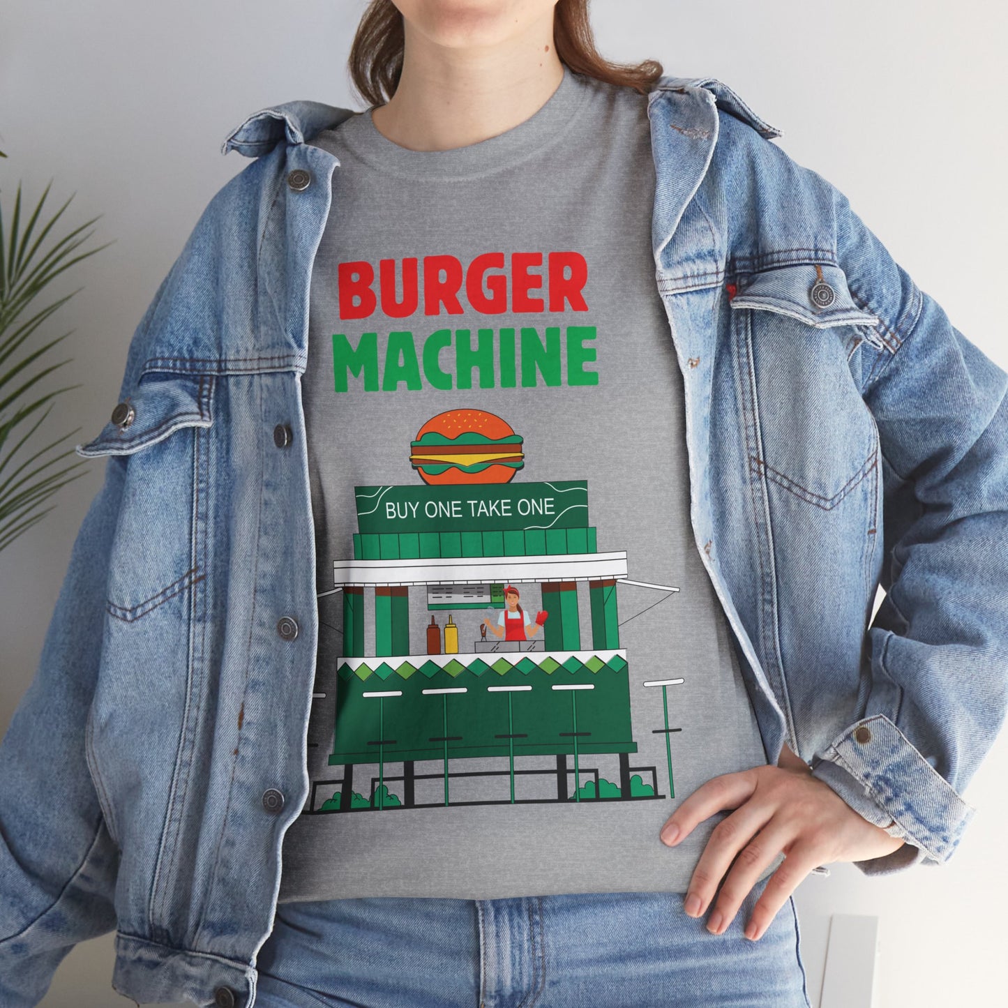 BURGER MACHINE - Filipino Food (Basic Tee)