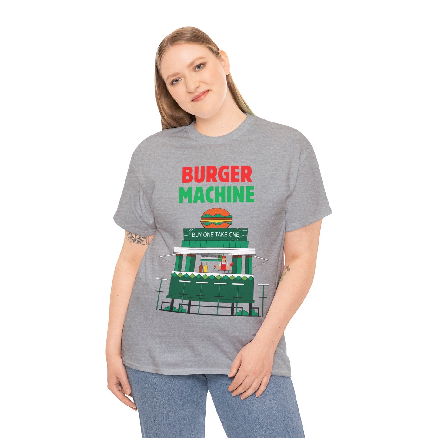 BURGER MACHINE - Filipino Food (Basic Tee)