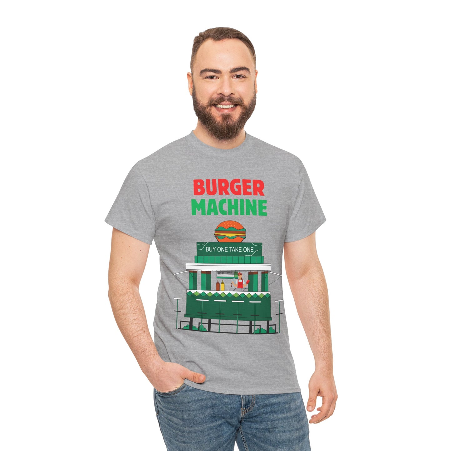 BURGER MACHINE - Filipino Food (Basic Tee)