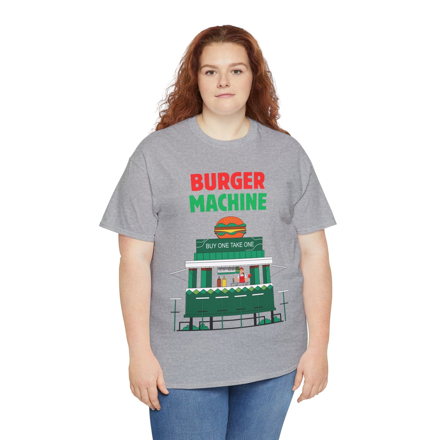 BURGER MACHINE - Filipino Food (Basic Tee)