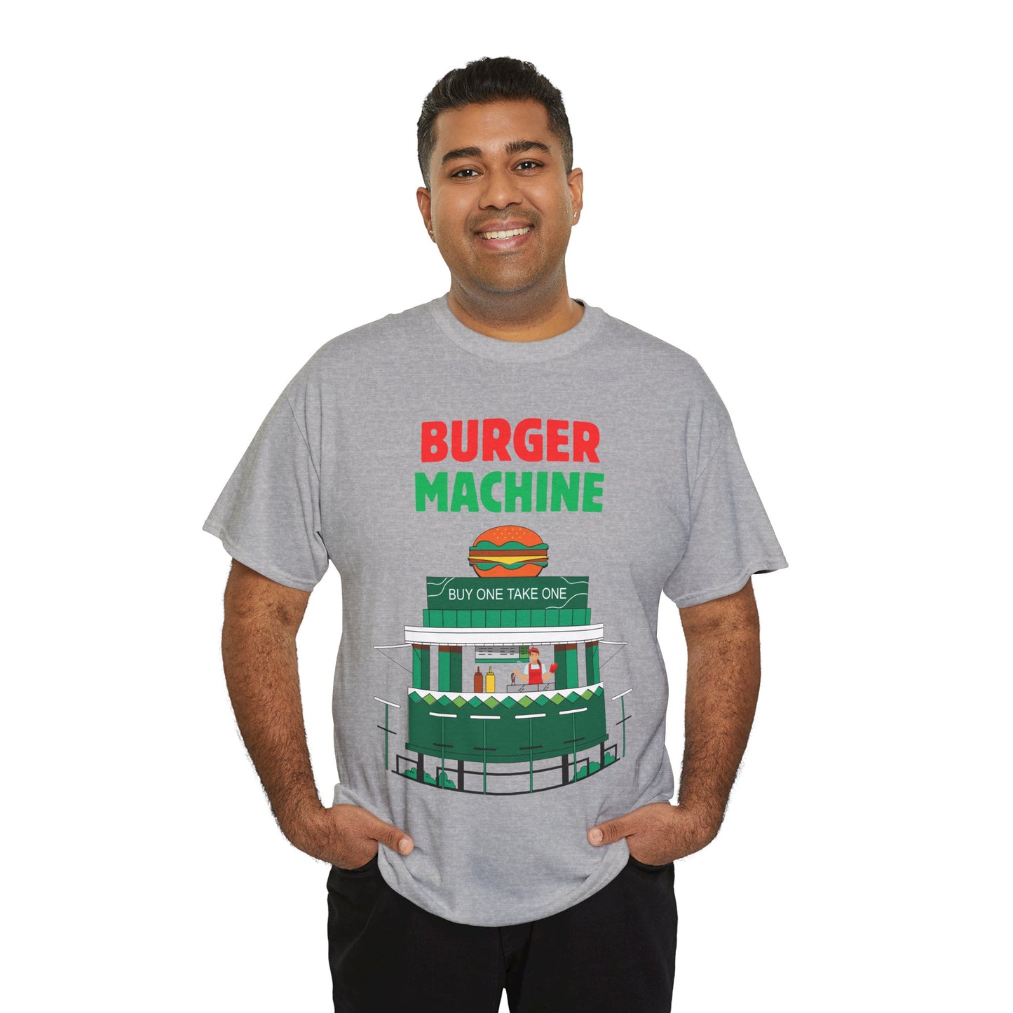 BURGER MACHINE - Filipino Food (Basic Tee)