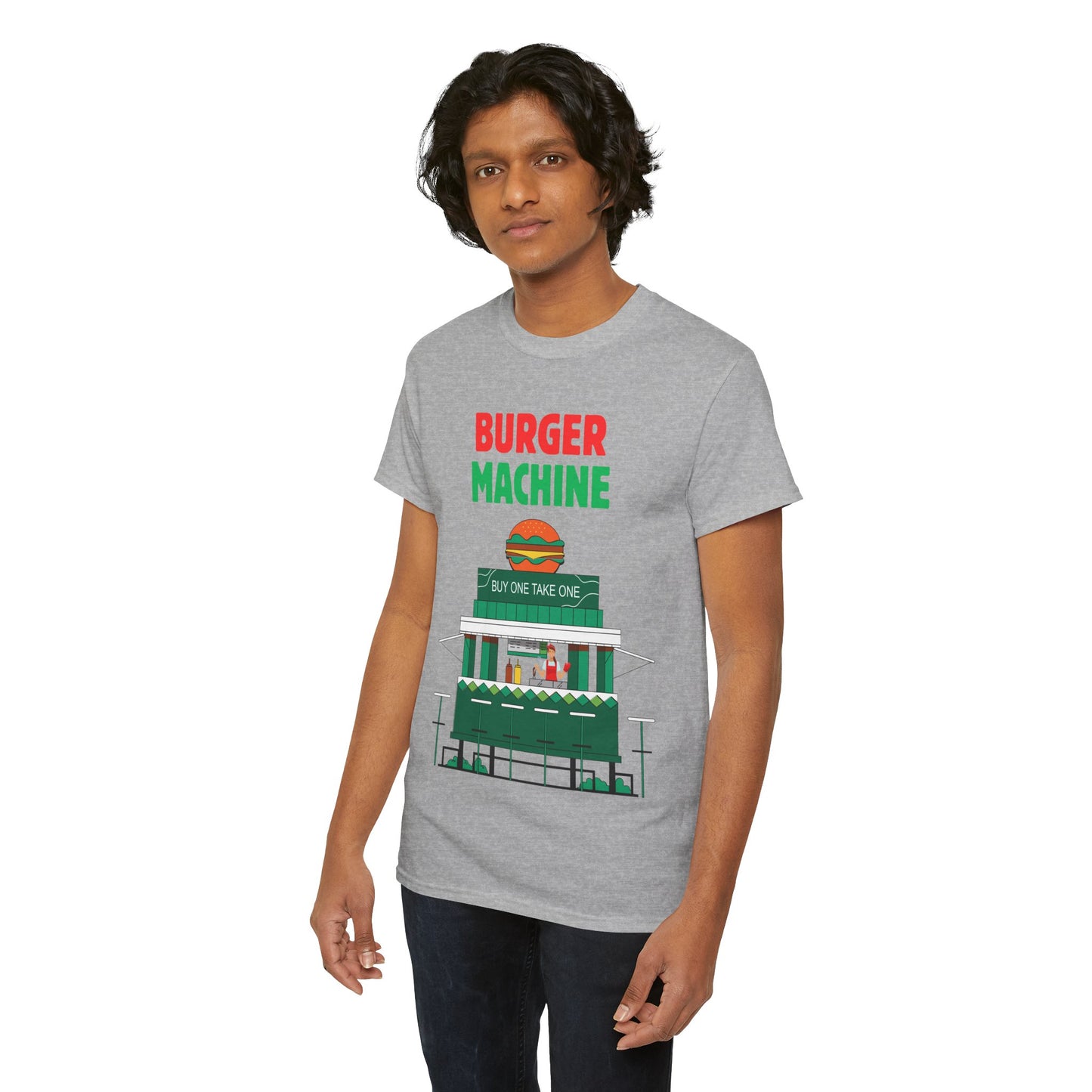 BURGER MACHINE - Filipino Food (Basic Tee)