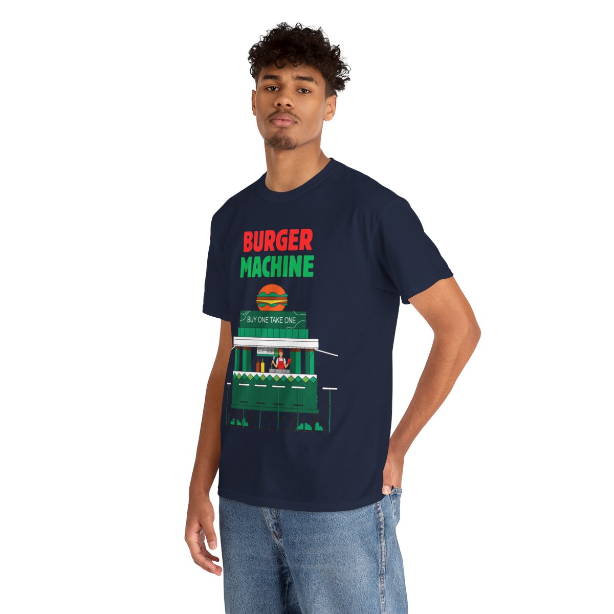 BURGER MACHINE - Filipino Food (Basic Tee)