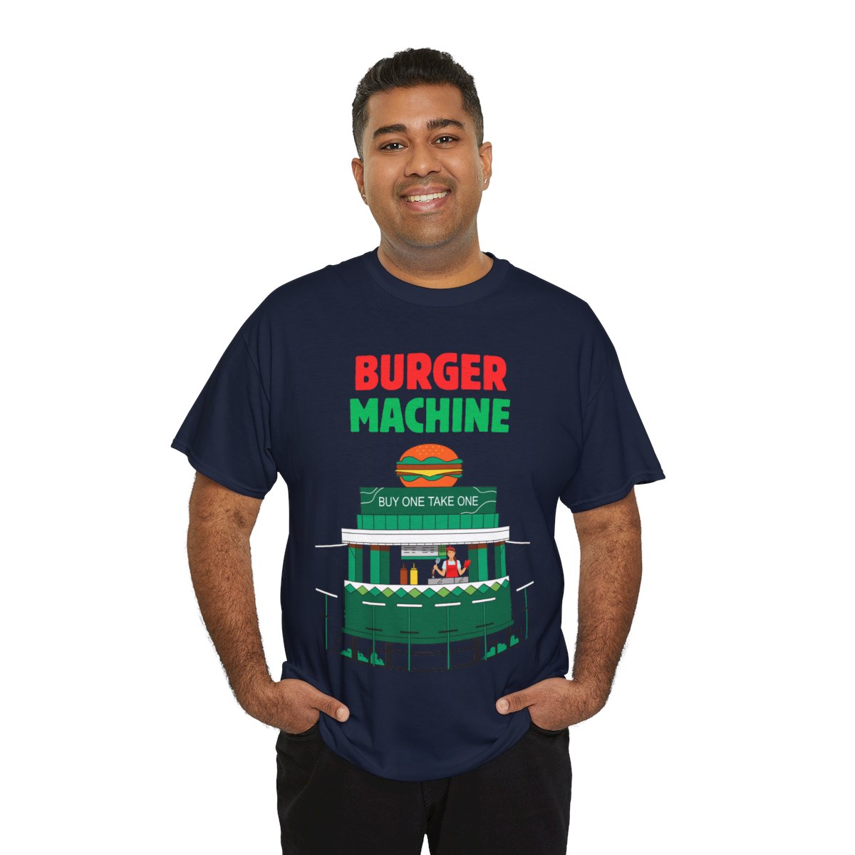 BURGER MACHINE - Filipino Food (Basic Tee)
