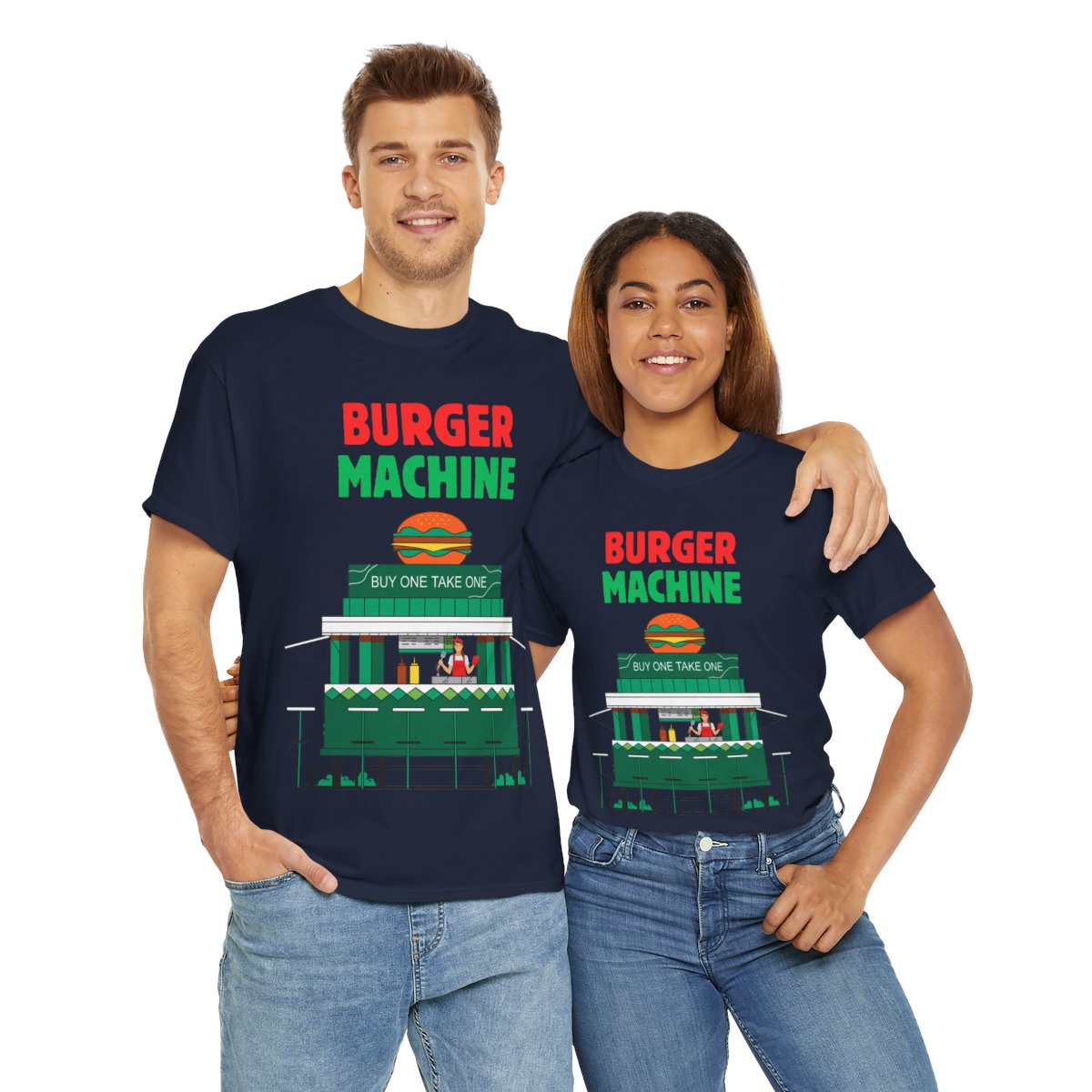 BURGER MACHINE - Filipino Food (Basic Tee)