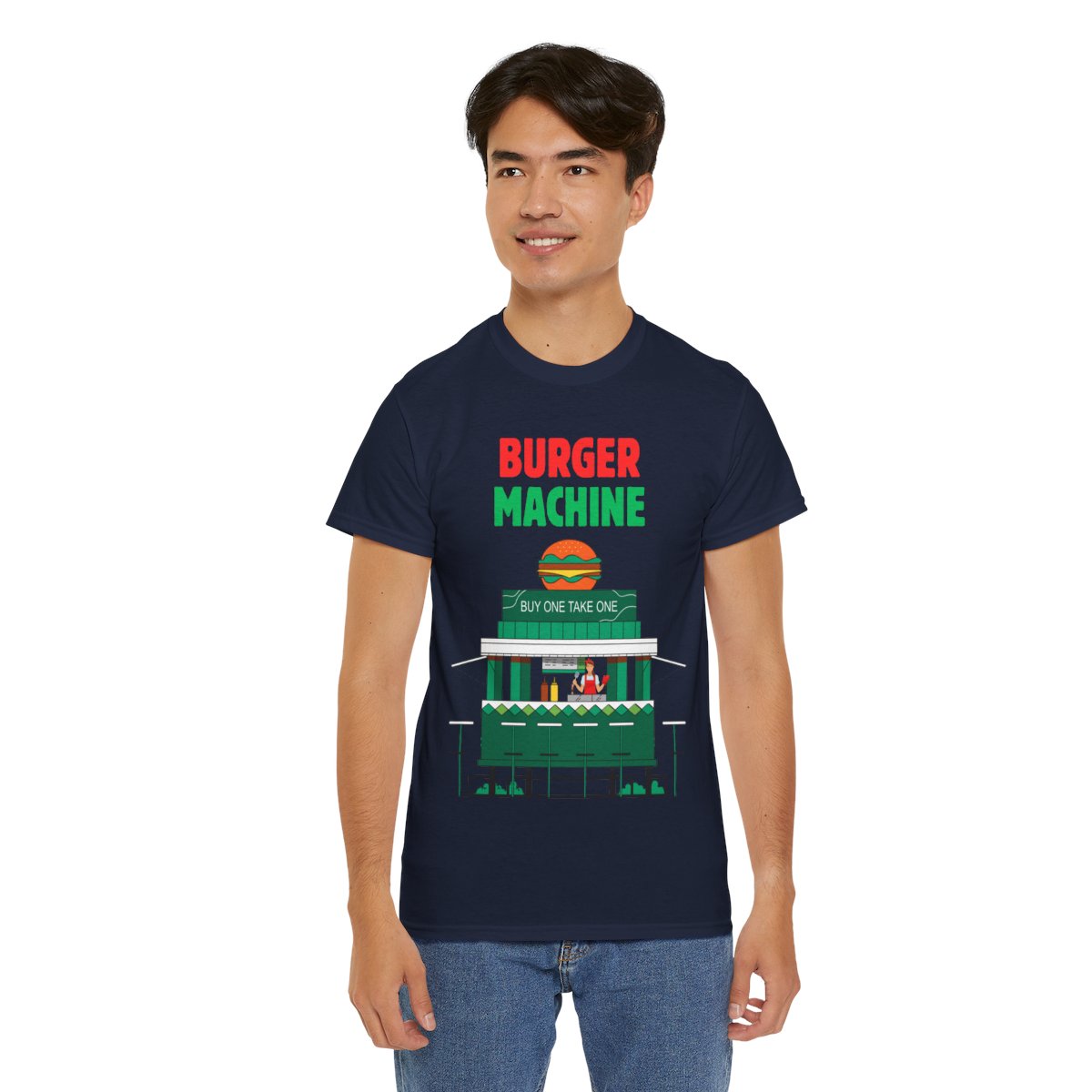 BURGER MACHINE - Filipino Food (Basic Tee)