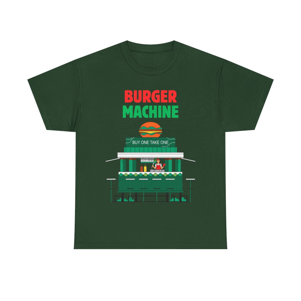 BURGER MACHINE - Filipino Food (Basic Tee)
