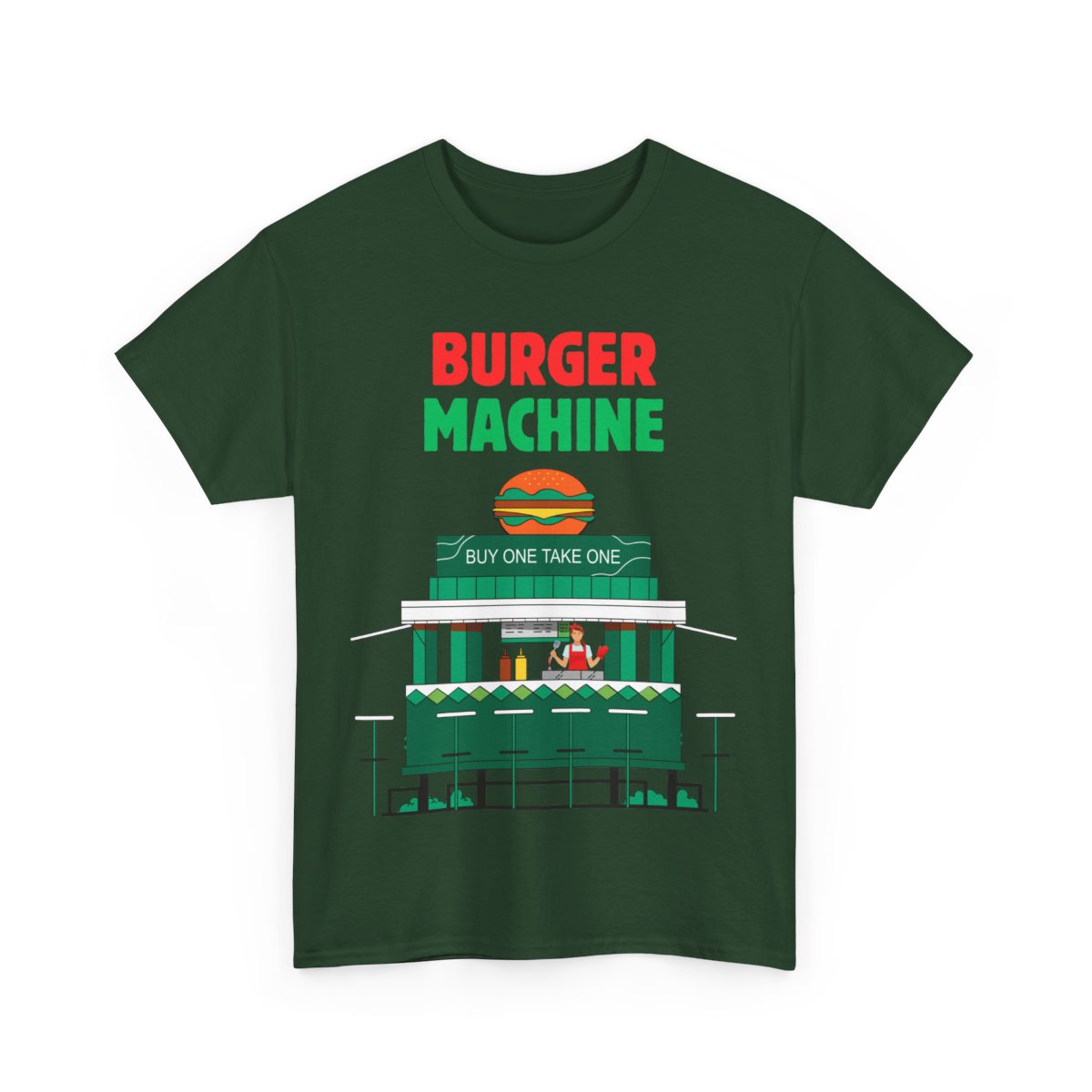 BURGER MACHINE - Filipino Food (Basic Tee)