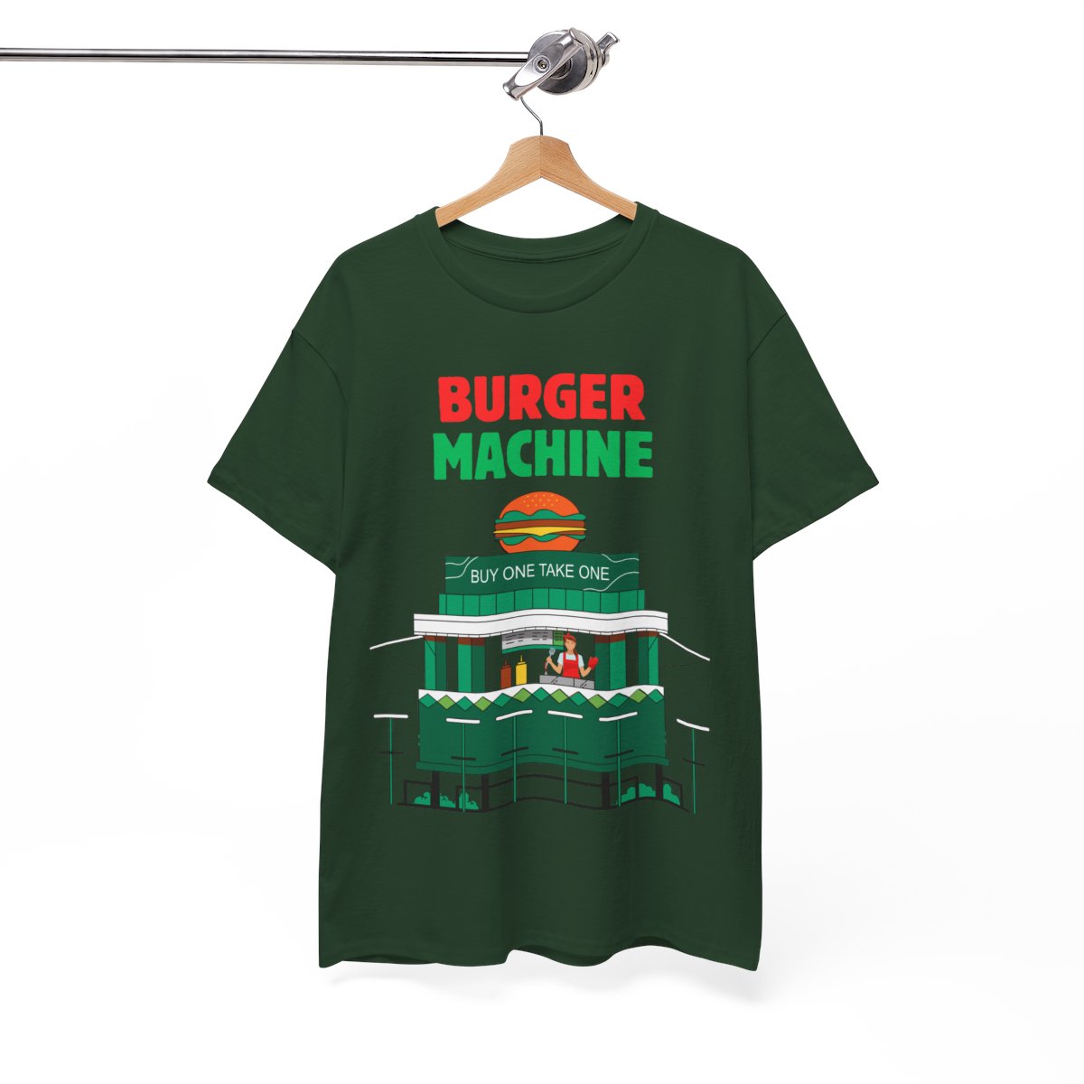 BURGER MACHINE - Filipino Food (Basic Tee)