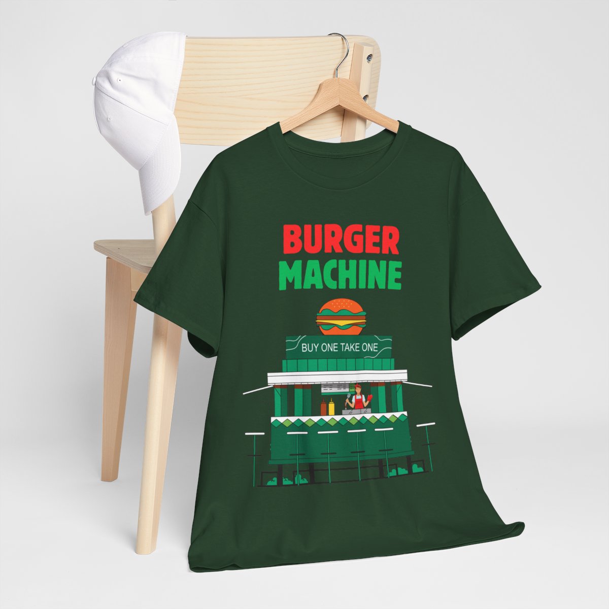 BURGER MACHINE - Filipino Food (Basic Tee)
