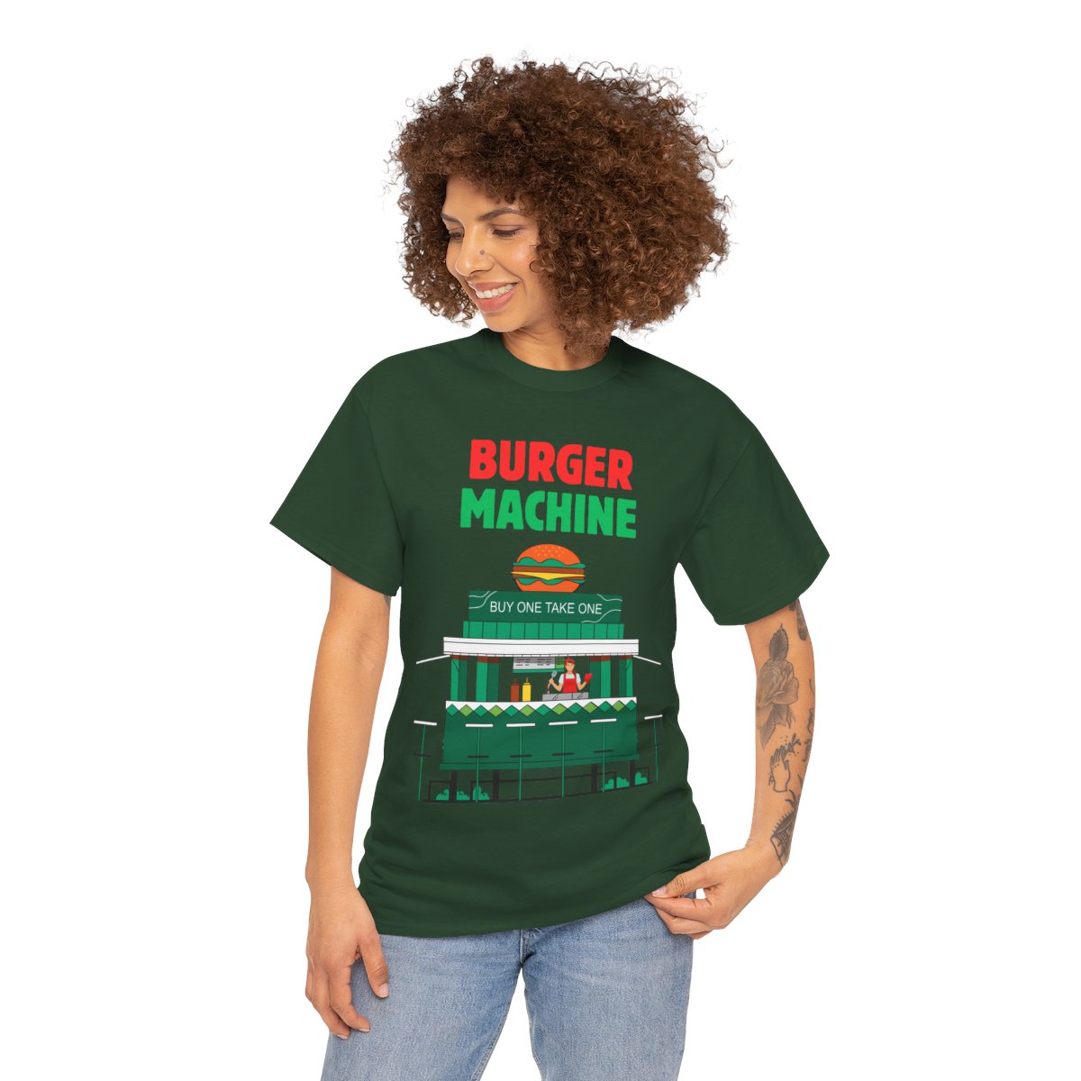 BURGER MACHINE - Filipino Food (Basic Tee)