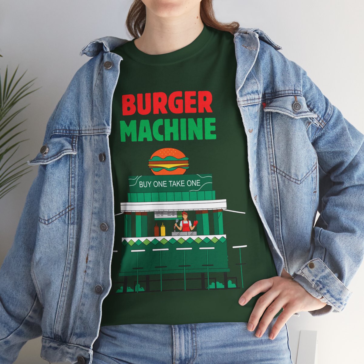 BURGER MACHINE - Filipino Food (Basic Tee)