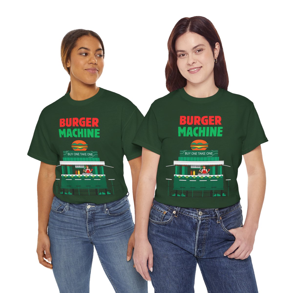 BURGER MACHINE - Filipino Food (Basic Tee)