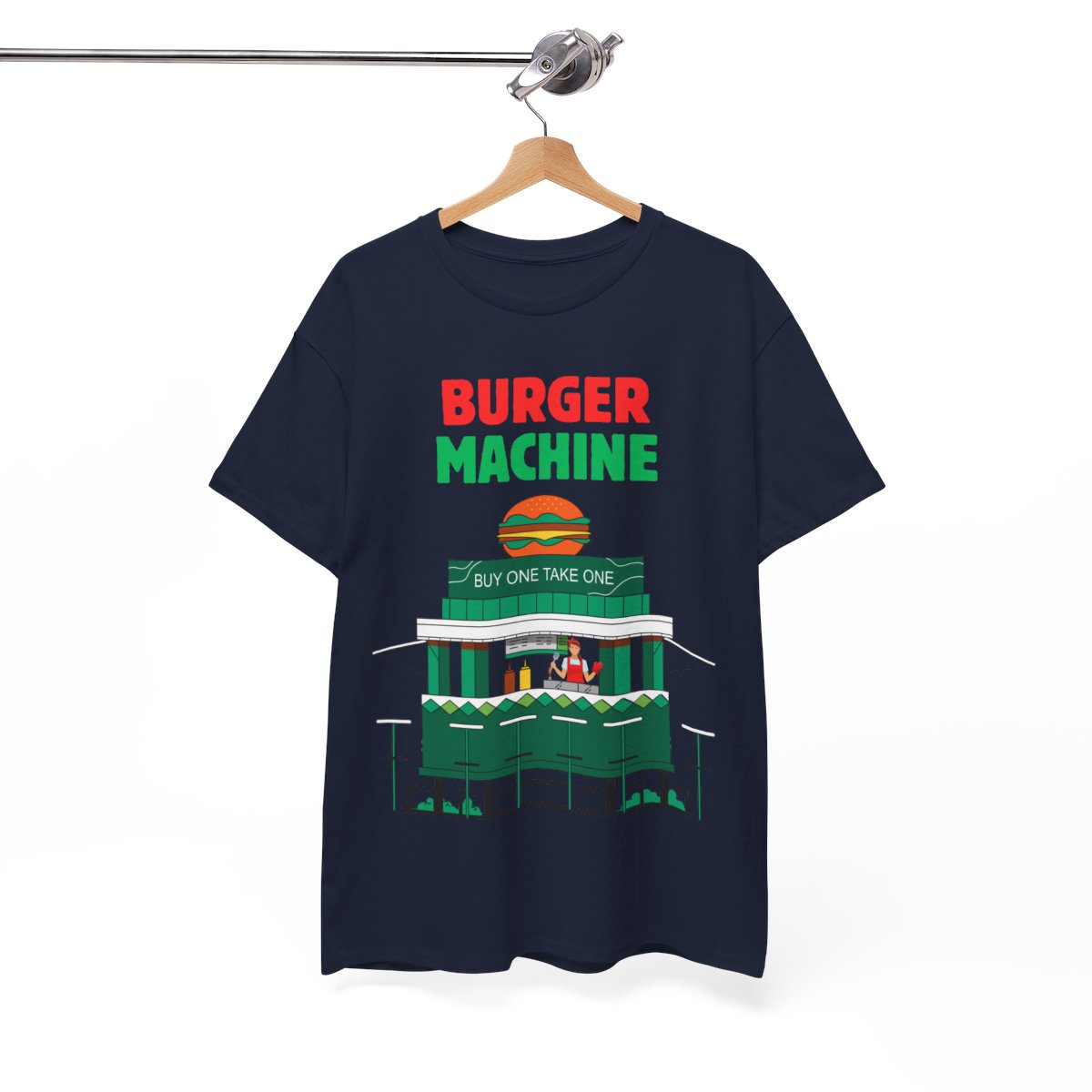 BURGER MACHINE - Filipino Food (Basic Tee)