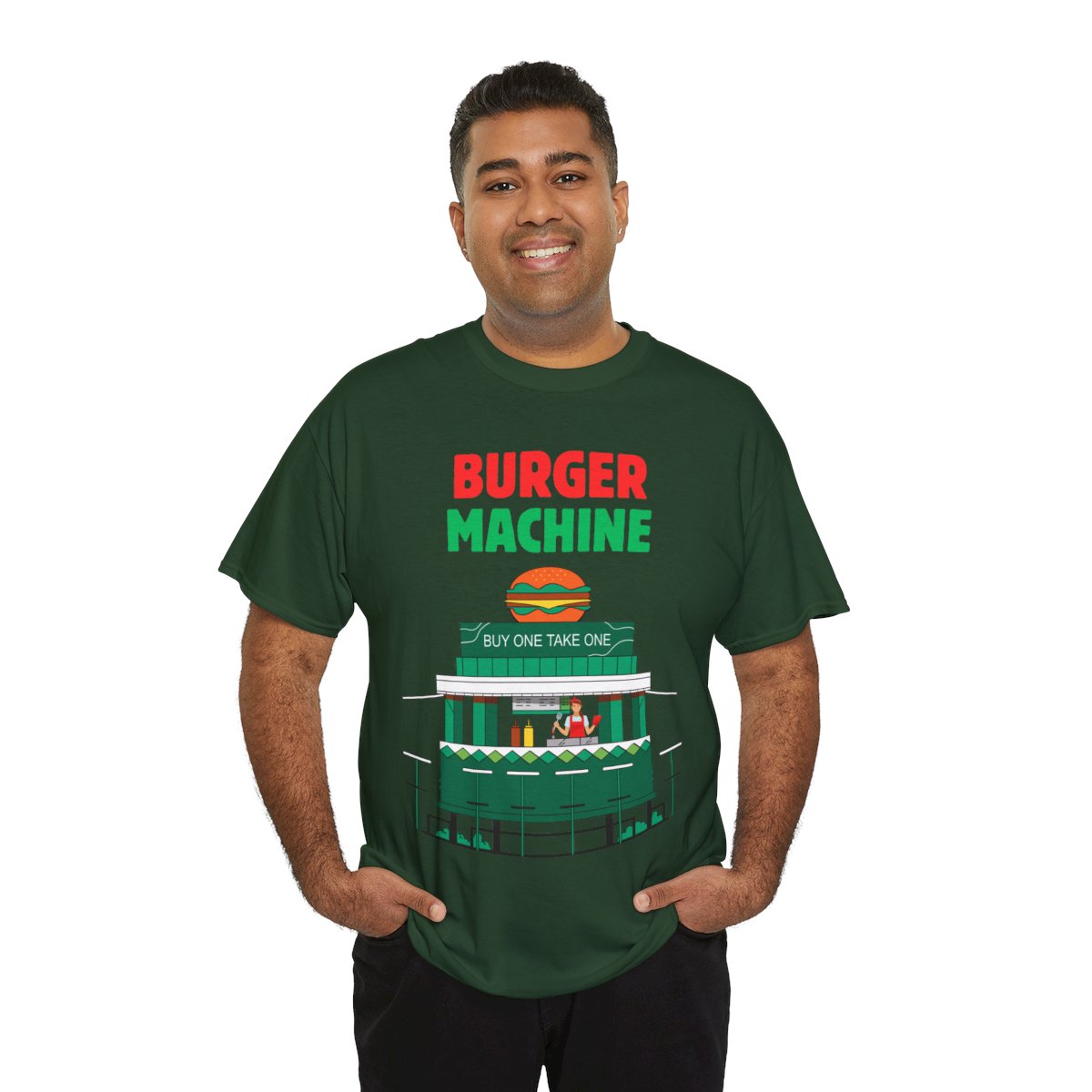 BURGER MACHINE - Filipino Food (Basic Tee)