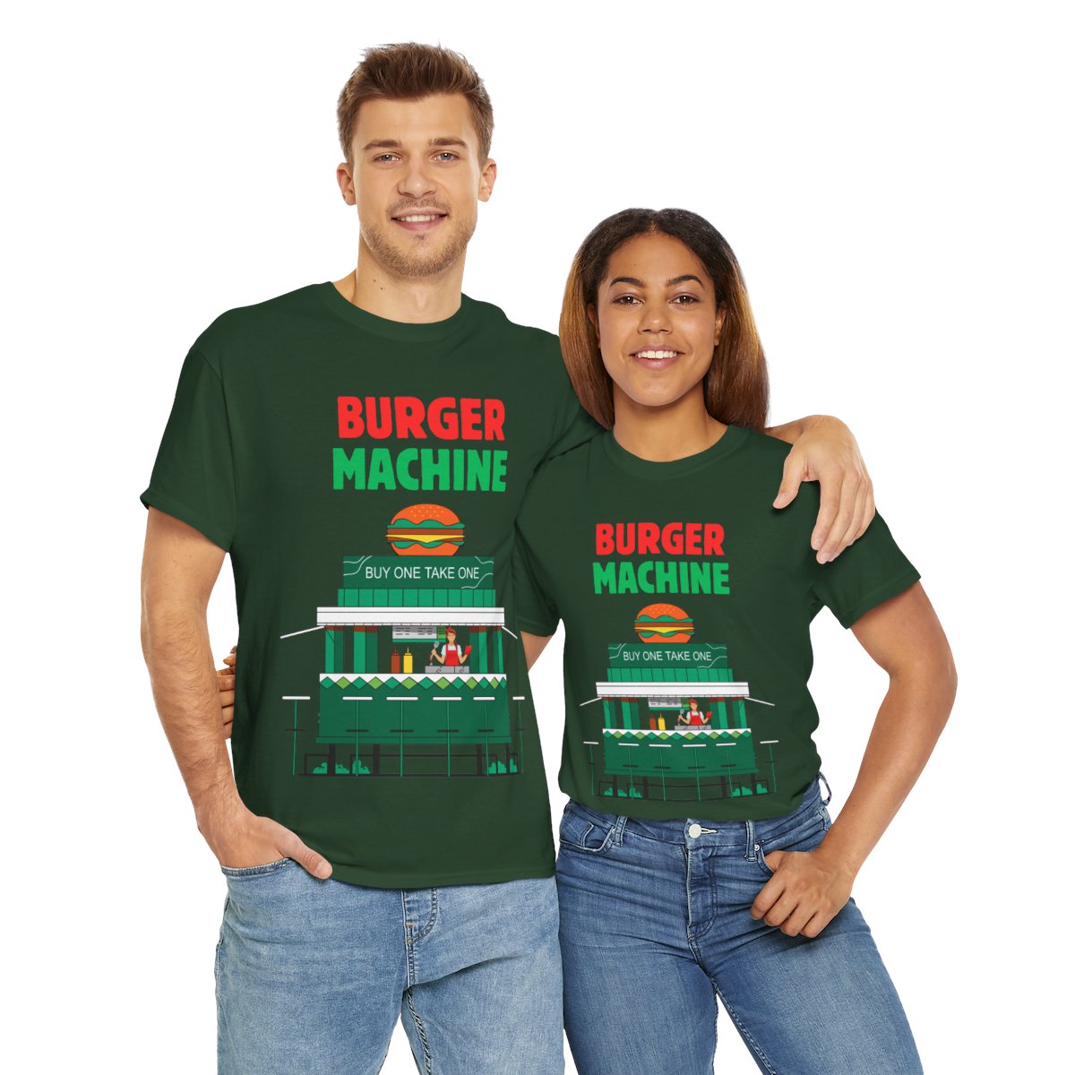 BURGER MACHINE - Filipino Food (Basic Tee)