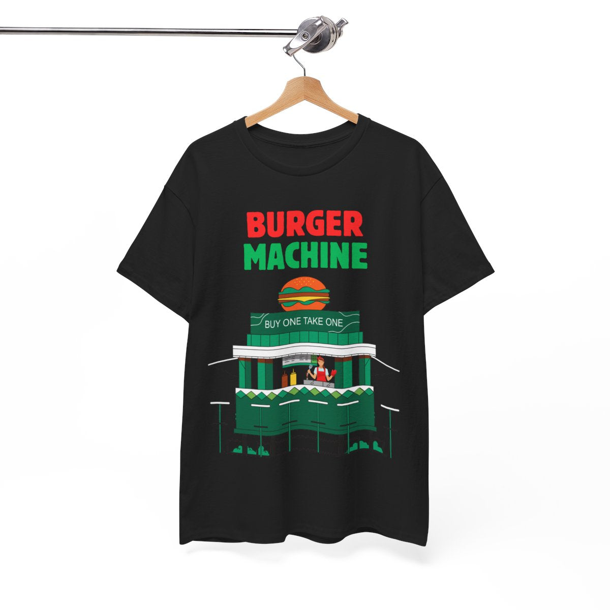 BURGER MACHINE - Filipino Food (Basic Tee)