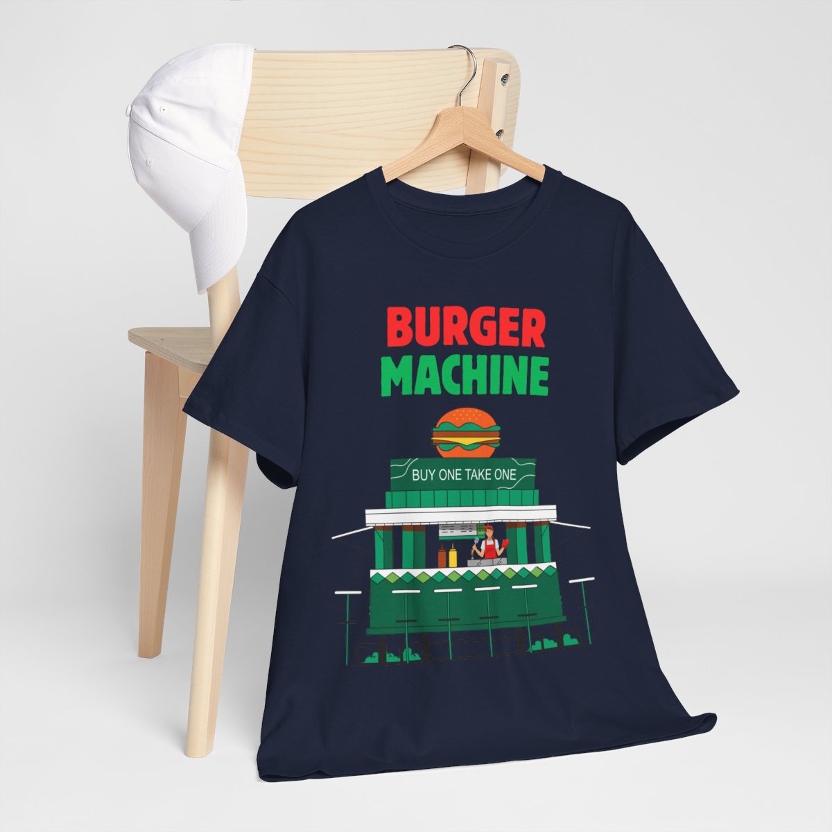 BURGER MACHINE - Filipino Food (Basic Tee)