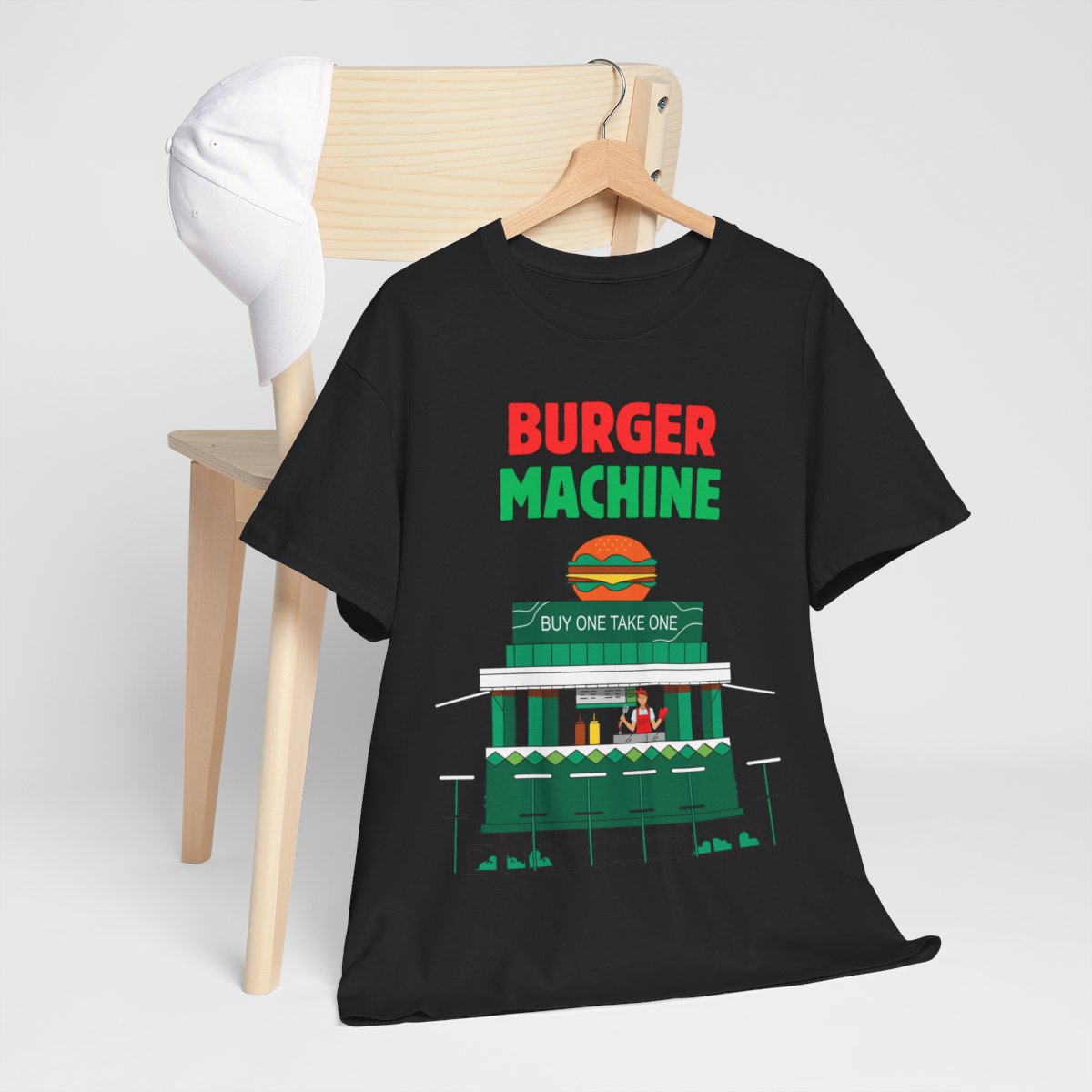 BURGER MACHINE - Filipino Food (Basic Tee)