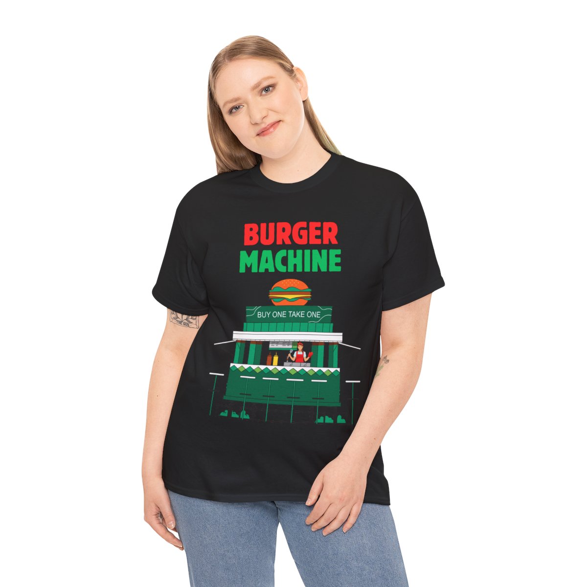 BURGER MACHINE - Filipino Food (Basic Tee)