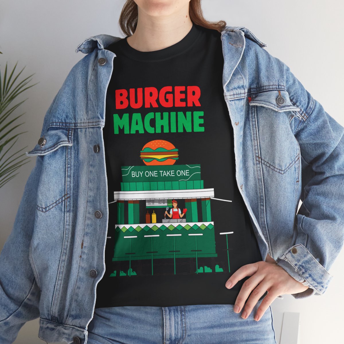 BURGER MACHINE - Filipino Food (Basic Tee)