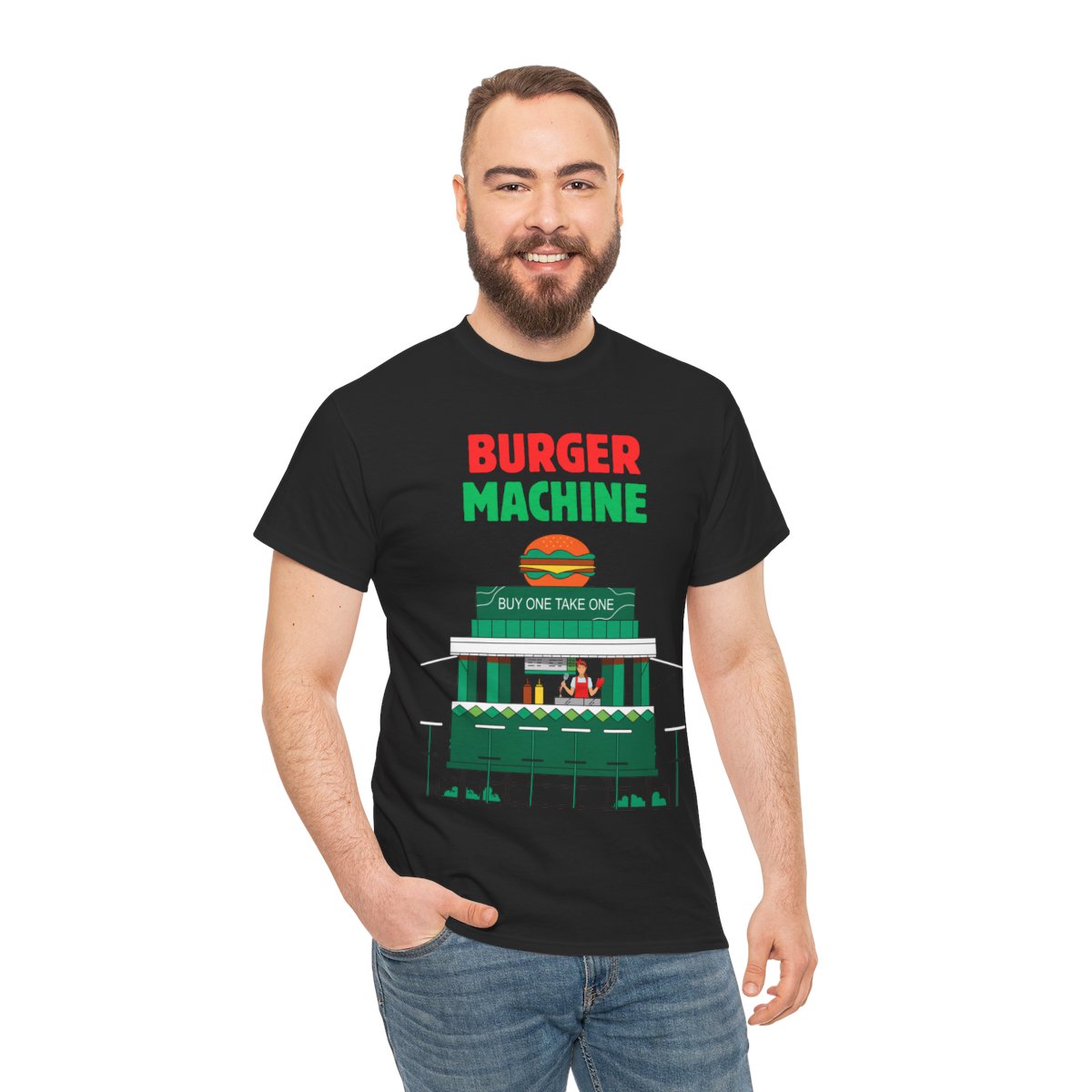 BURGER MACHINE - Filipino Food (Basic Tee)