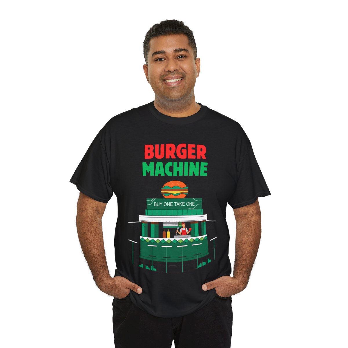 BURGER MACHINE - Filipino Food (Basic Tee)