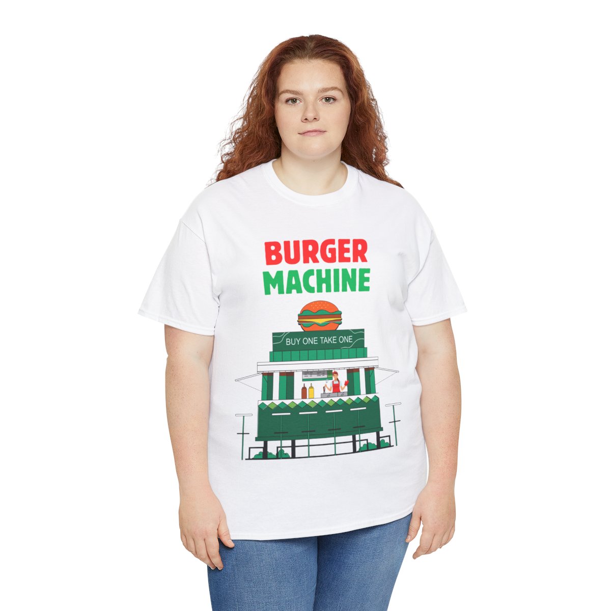 BURGER MACHINE - Filipino Food (Basic Tee)