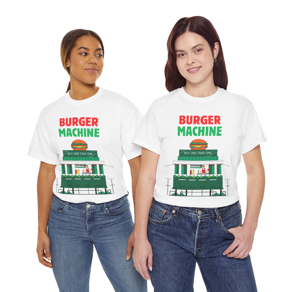 BURGER MACHINE - Filipino Food (Basic Tee)