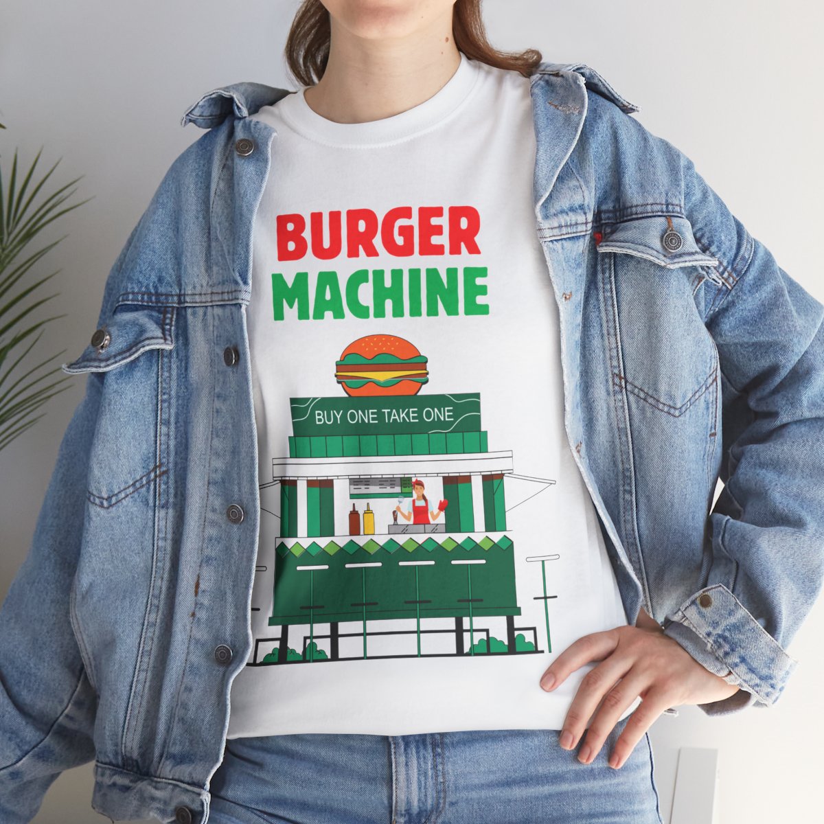 BURGER MACHINE - Filipino Food (Basic Tee)