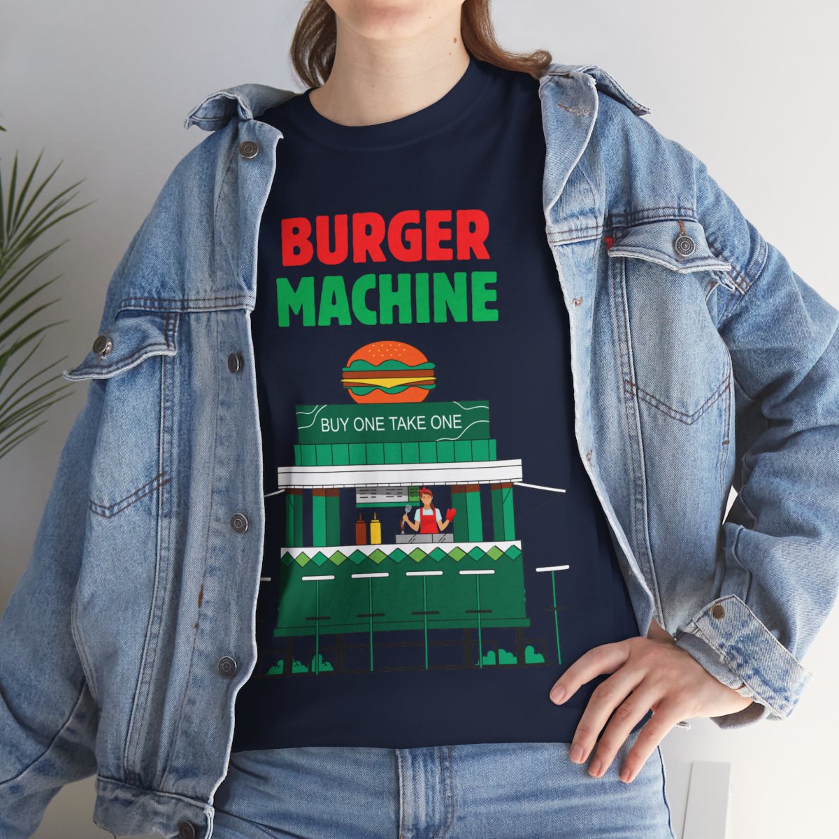 BURGER MACHINE - Filipino Food (Basic Tee)