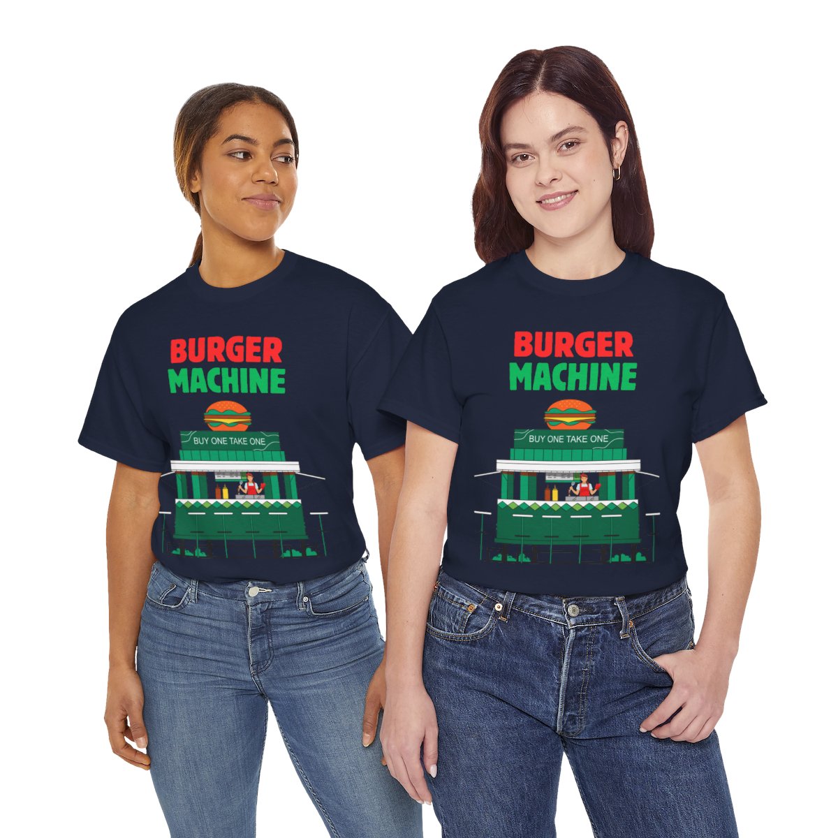 BURGER MACHINE - Filipino Food (Basic Tee)