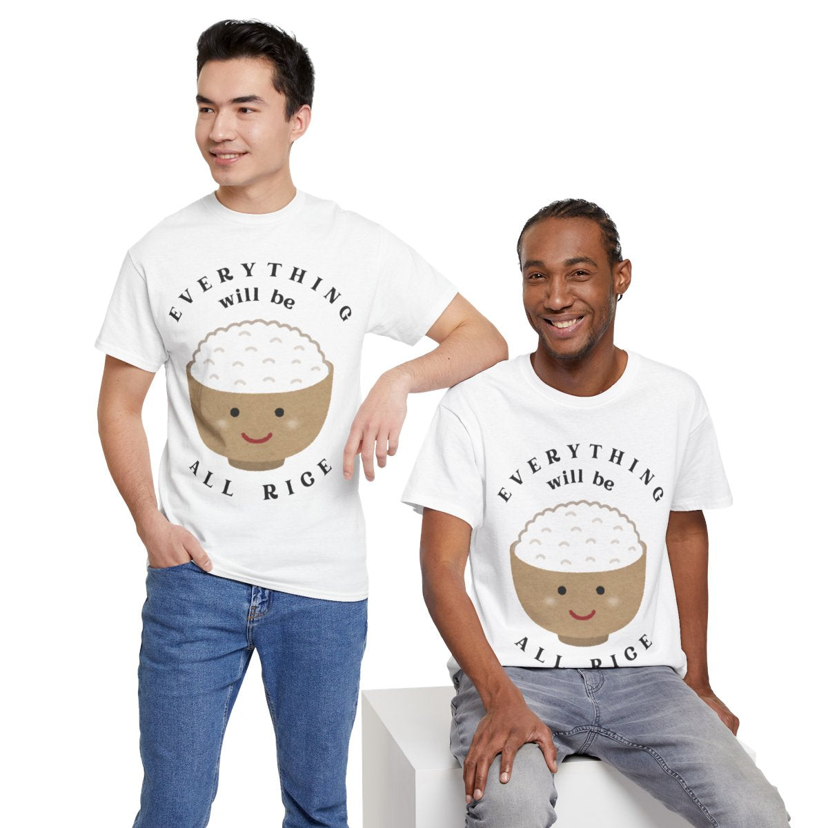 GARLIC RICE - Filipino Food (Basic Tee)