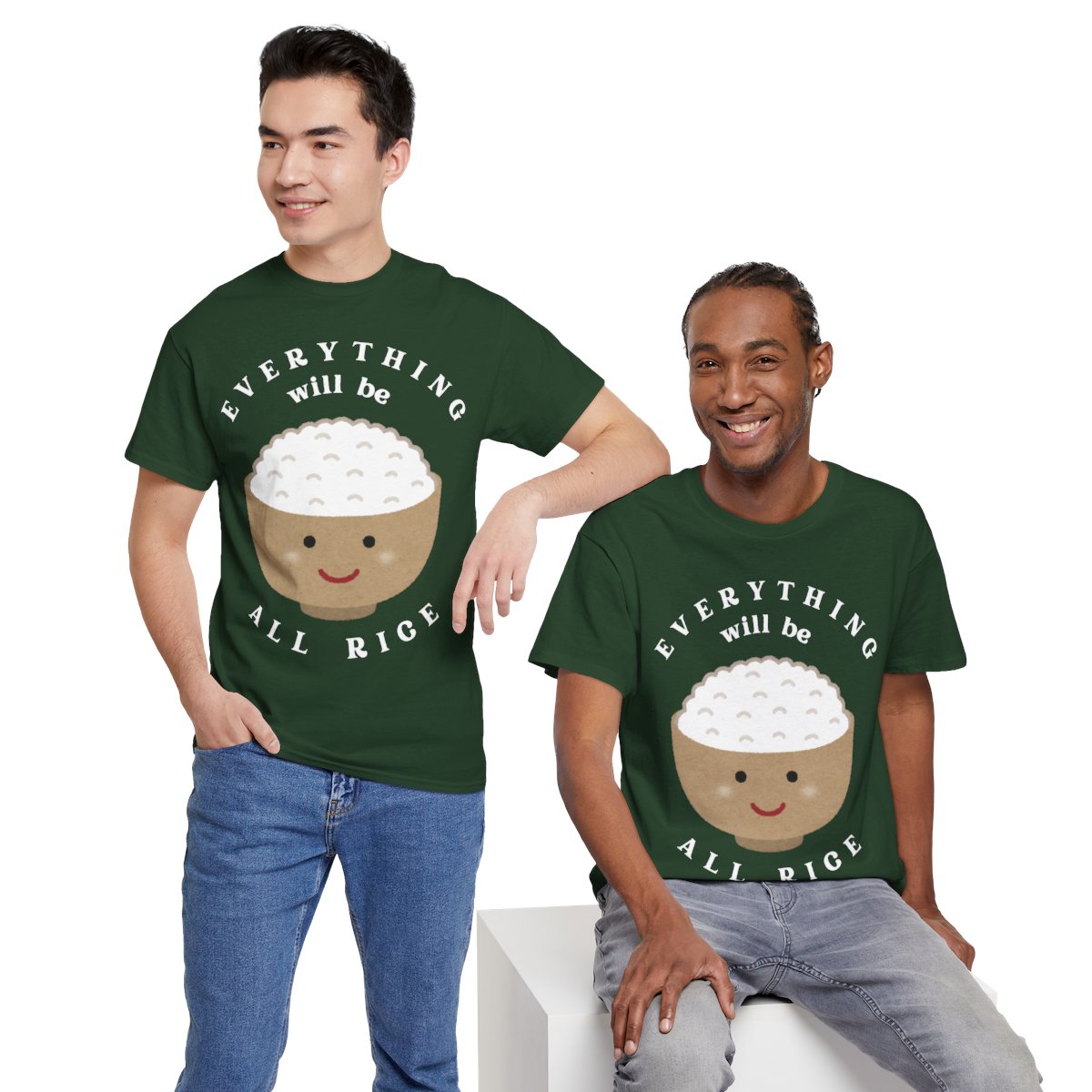 GARLIC RICE - Filipino Food (Basic Tee)
