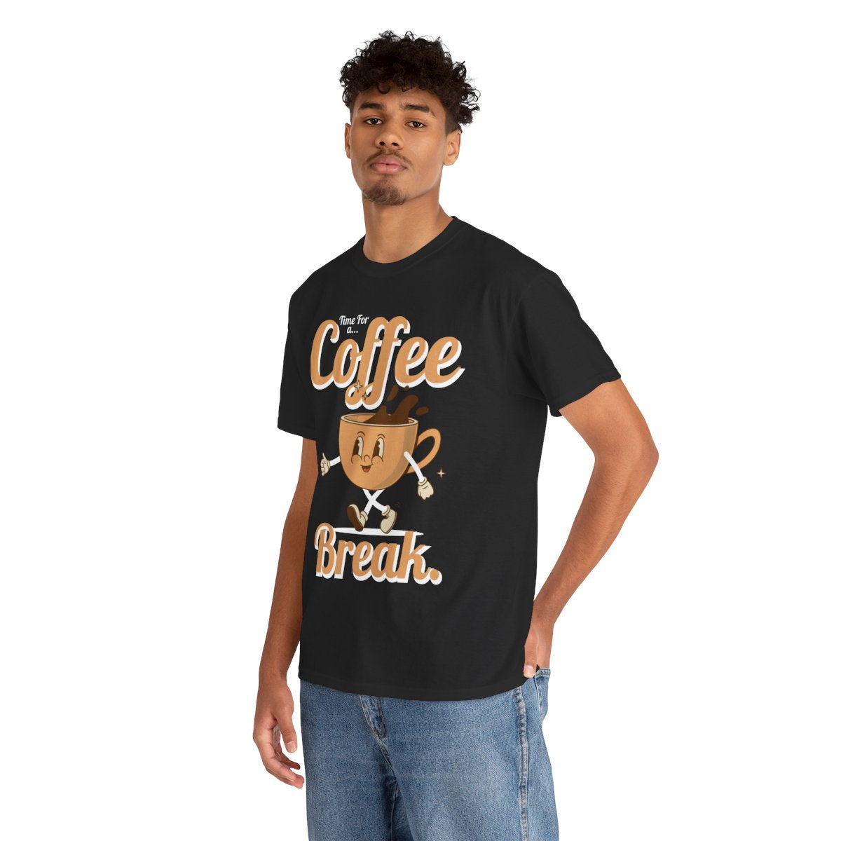MEDIUM DARK ROAST COFFEE - Coffee (Basic Tee)