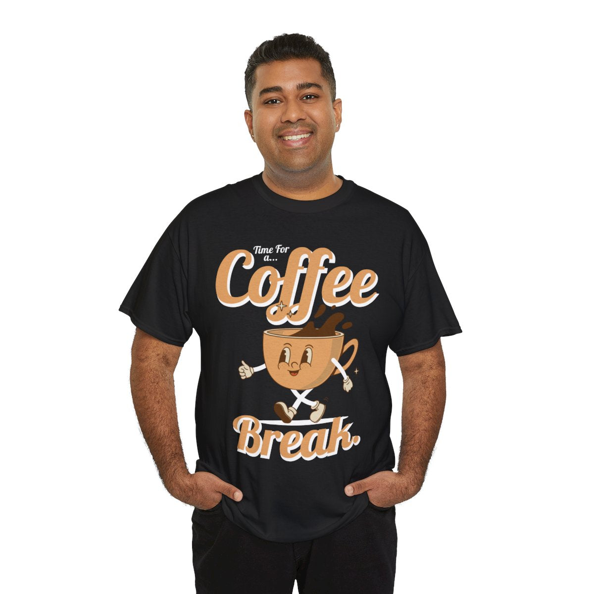 MEDIUM DARK ROAST COFFEE - Coffee (Basic Tee)
