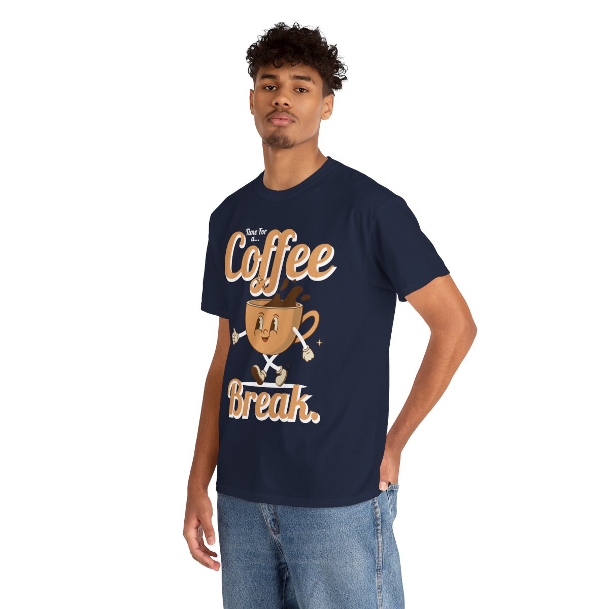 MEDIUM DARK ROAST COFFEE - Coffee (Basic Tee)