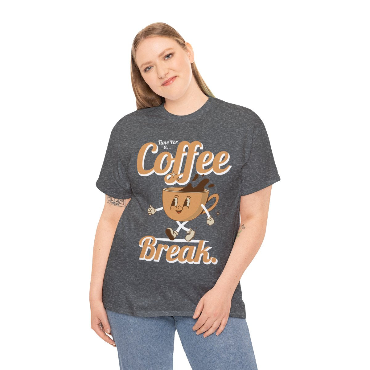 MEDIUM DARK ROAST COFFEE - Coffee (Basic Tee)