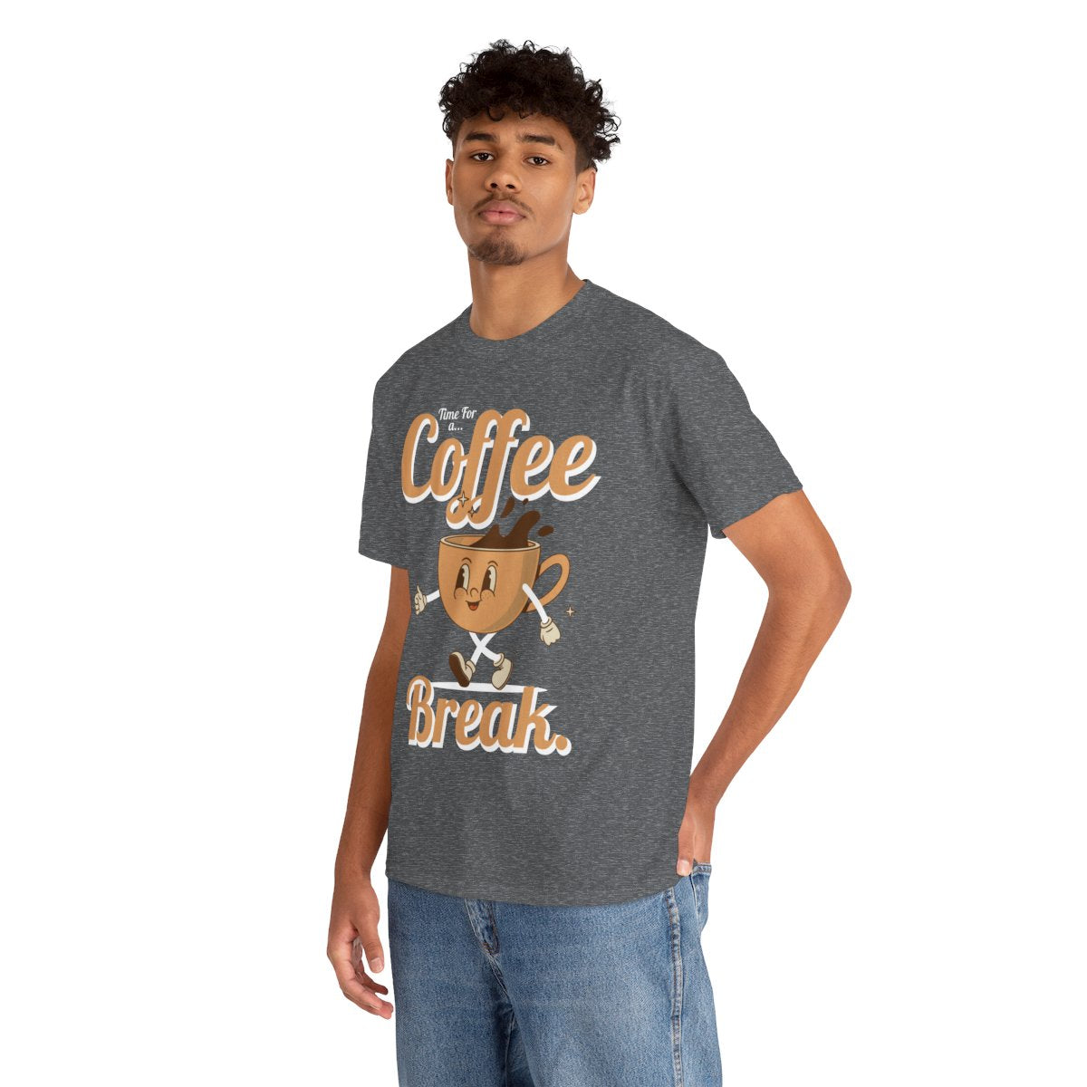 MEDIUM DARK ROAST COFFEE - Coffee (Basic Tee)