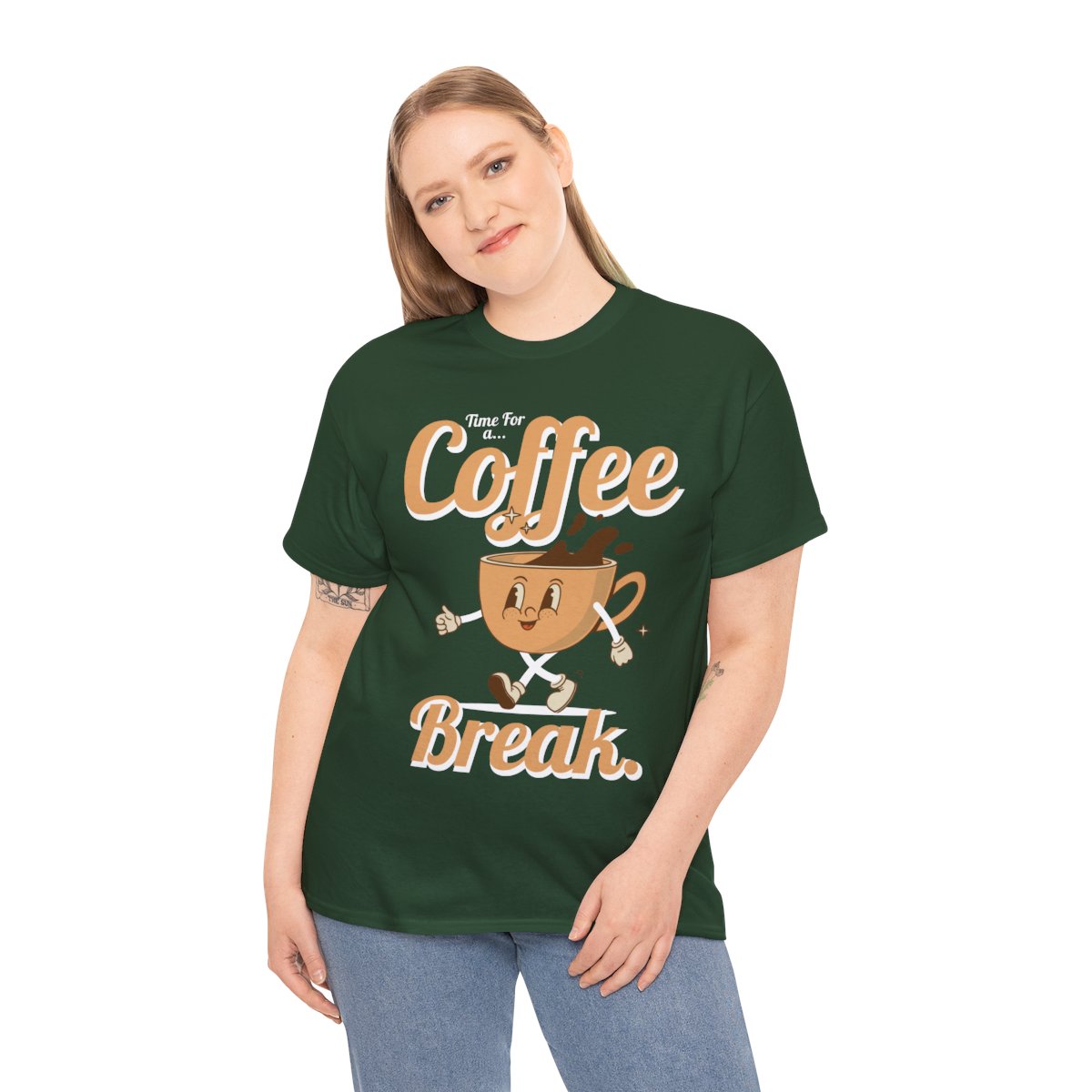 MEDIUM DARK ROAST COFFEE - Coffee (Basic Tee)