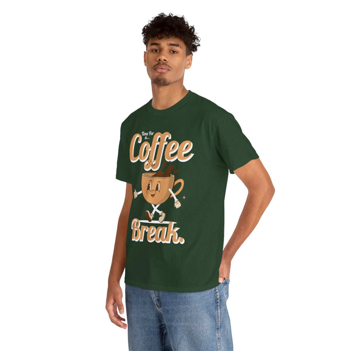 MEDIUM DARK ROAST COFFEE - Coffee (Basic Tee)