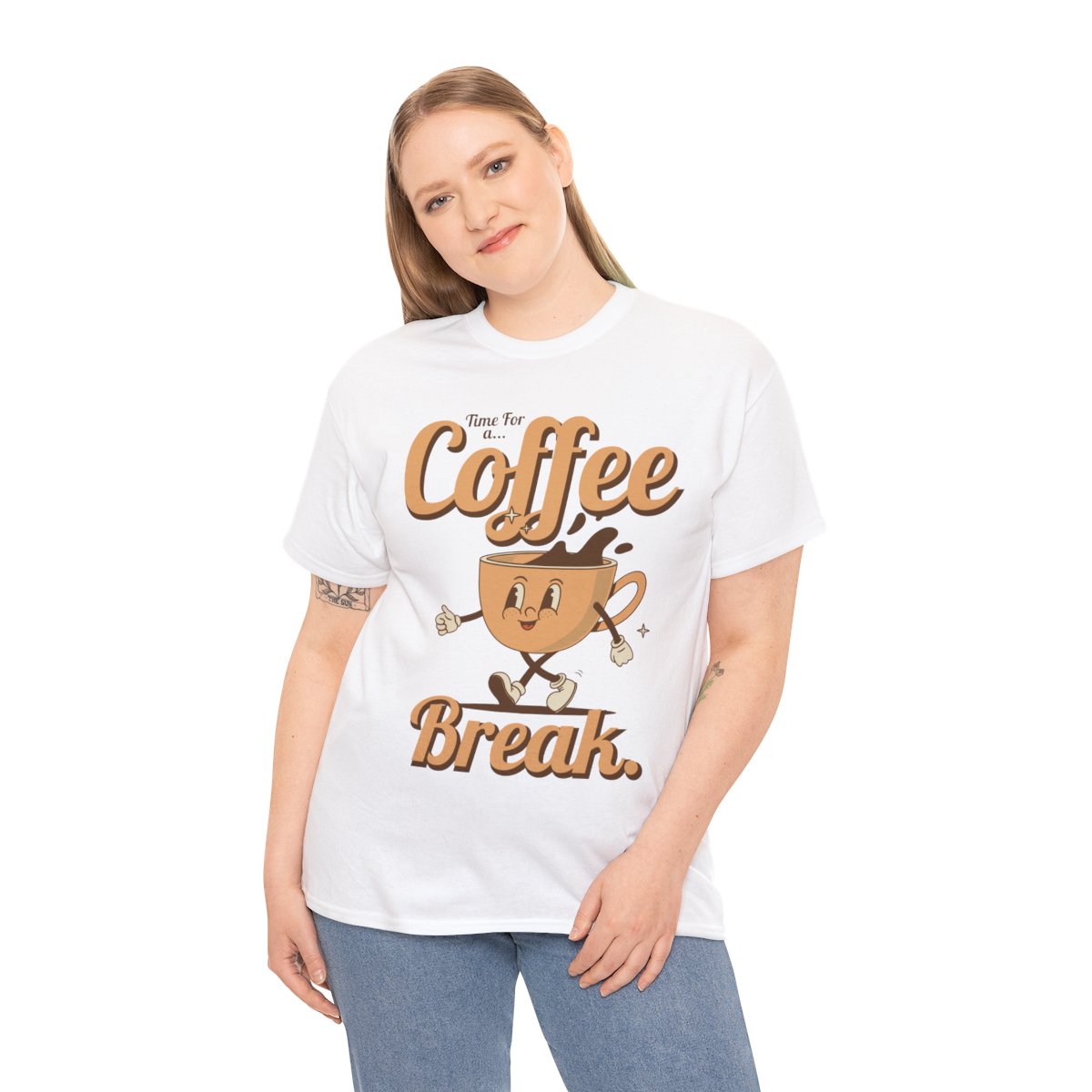 MEDIUM DARK ROAST COFFEE - Coffee (Basic Tee)