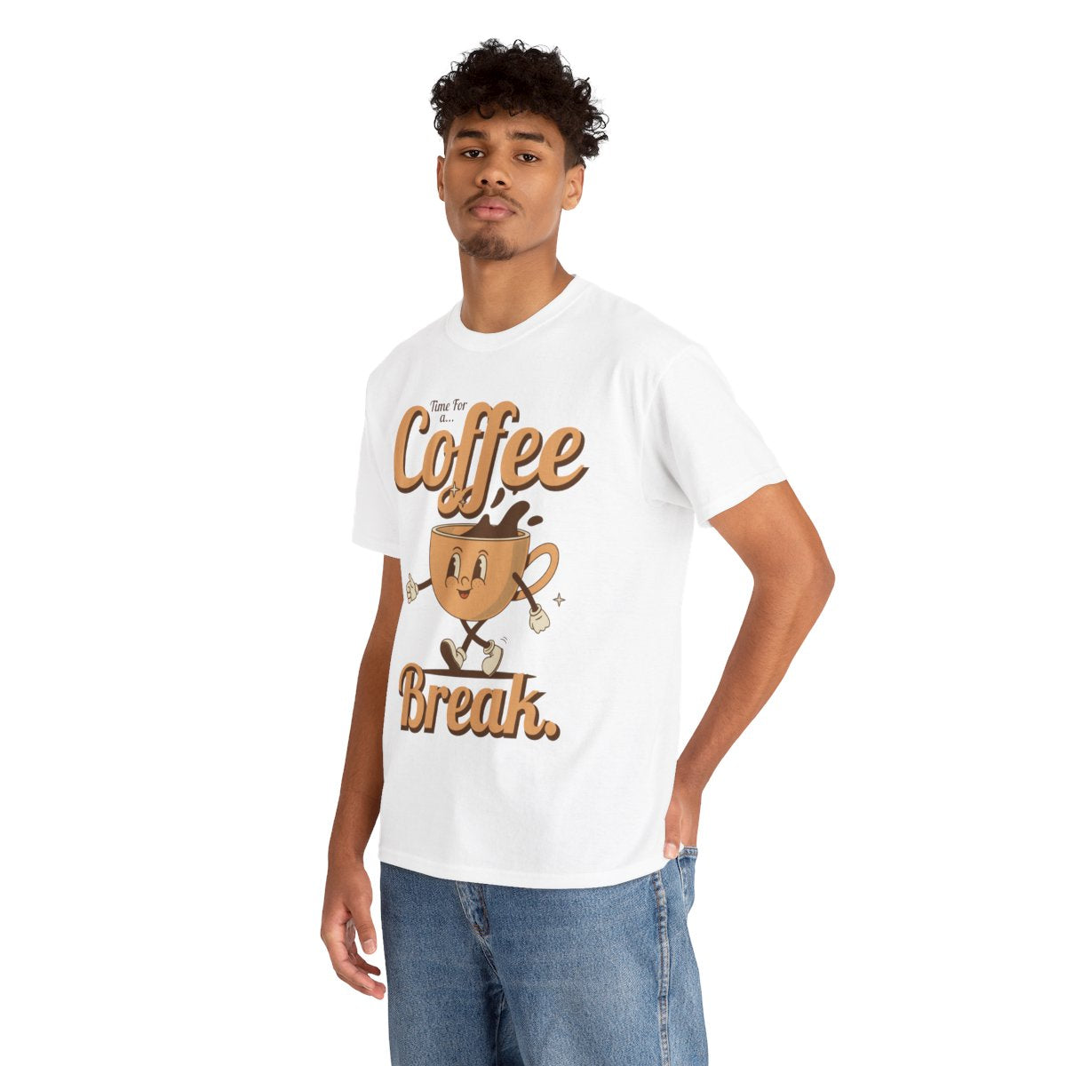 MEDIUM DARK ROAST COFFEE - Coffee (Basic Tee)