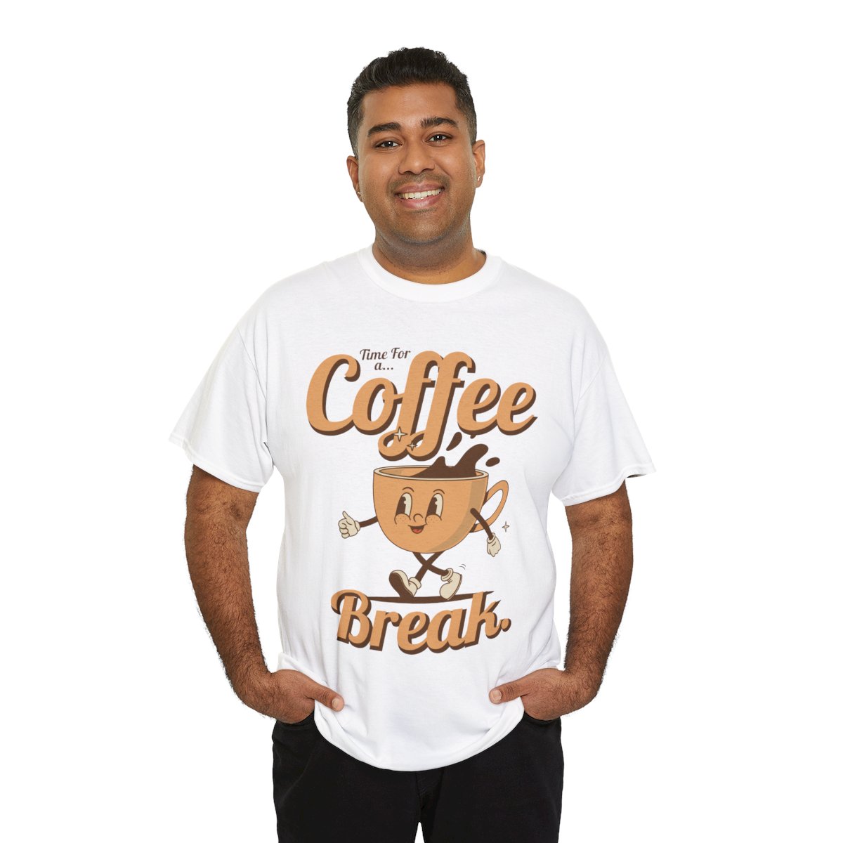MEDIUM DARK ROAST COFFEE - Coffee (Basic Tee)